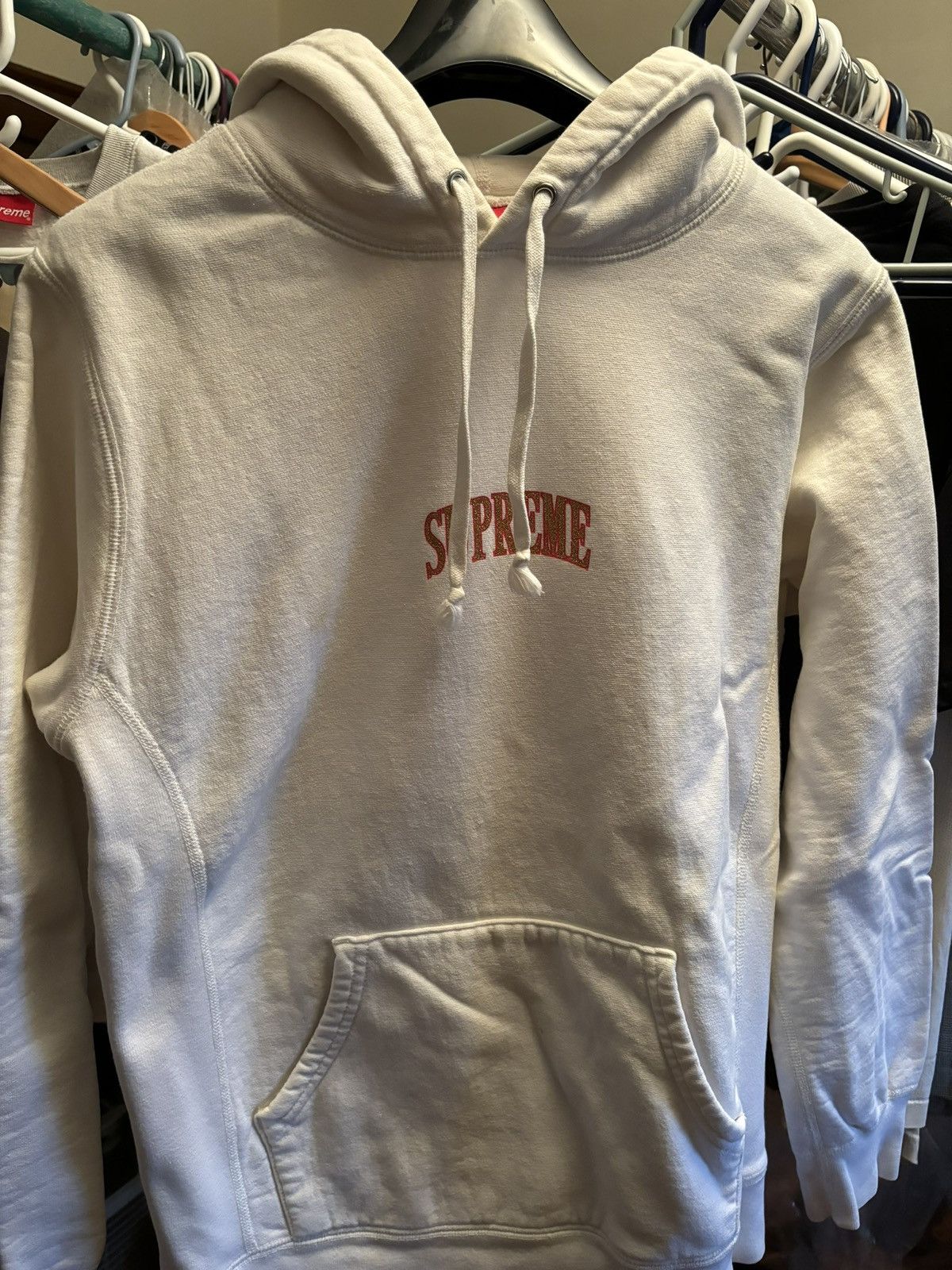 Supreme SUPREME Glitter Arc Hoodie Size US M / EU 48-50 / 2 - 2 Thumbnail