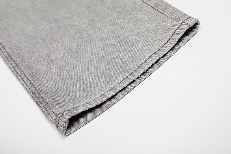 Jean Men's American Retro High-Street Grey Jeans Size US 32 / EU 48 - 5 Thumbnail