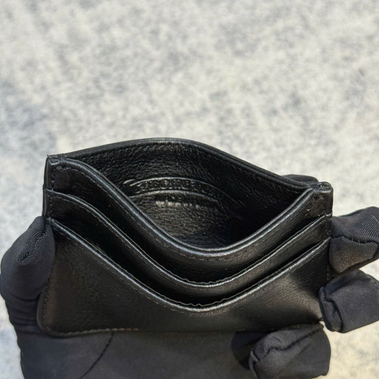 Chrome Hearts Chrome Hearts Scroll card holder black Size ONE SIZE - 9 Thumbnail
