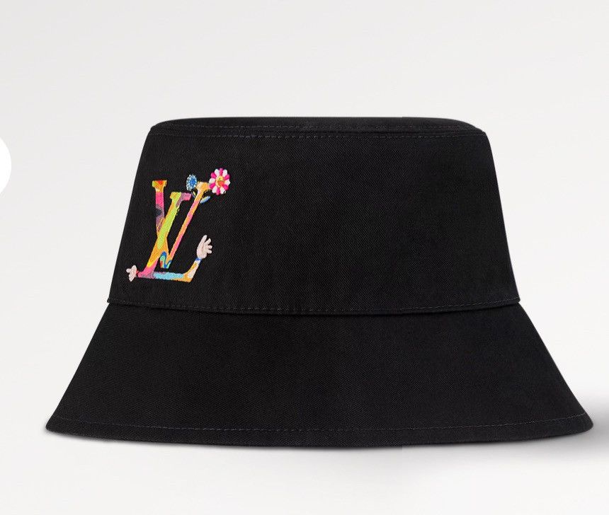 Louis Vuitton × Takashi Murakami Louis Vuitton x Takashi Murakami Reversible Superflat Hat Size ONE SIZE - 2 Thumbnail