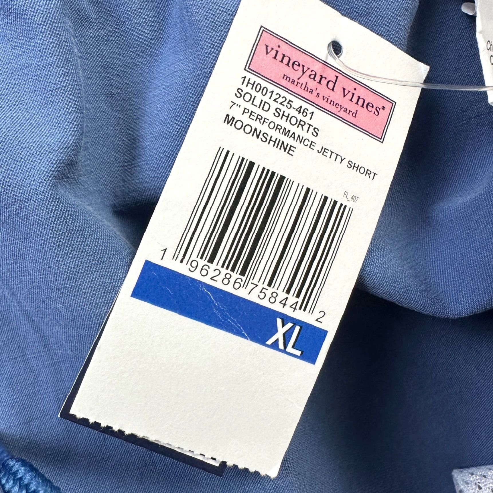 Nike Vineyard Vines Shorts Mens XL Blue Performance Stretch Logo Jetty Mens Size US 36 / EU 52 - 6 Thumbnail