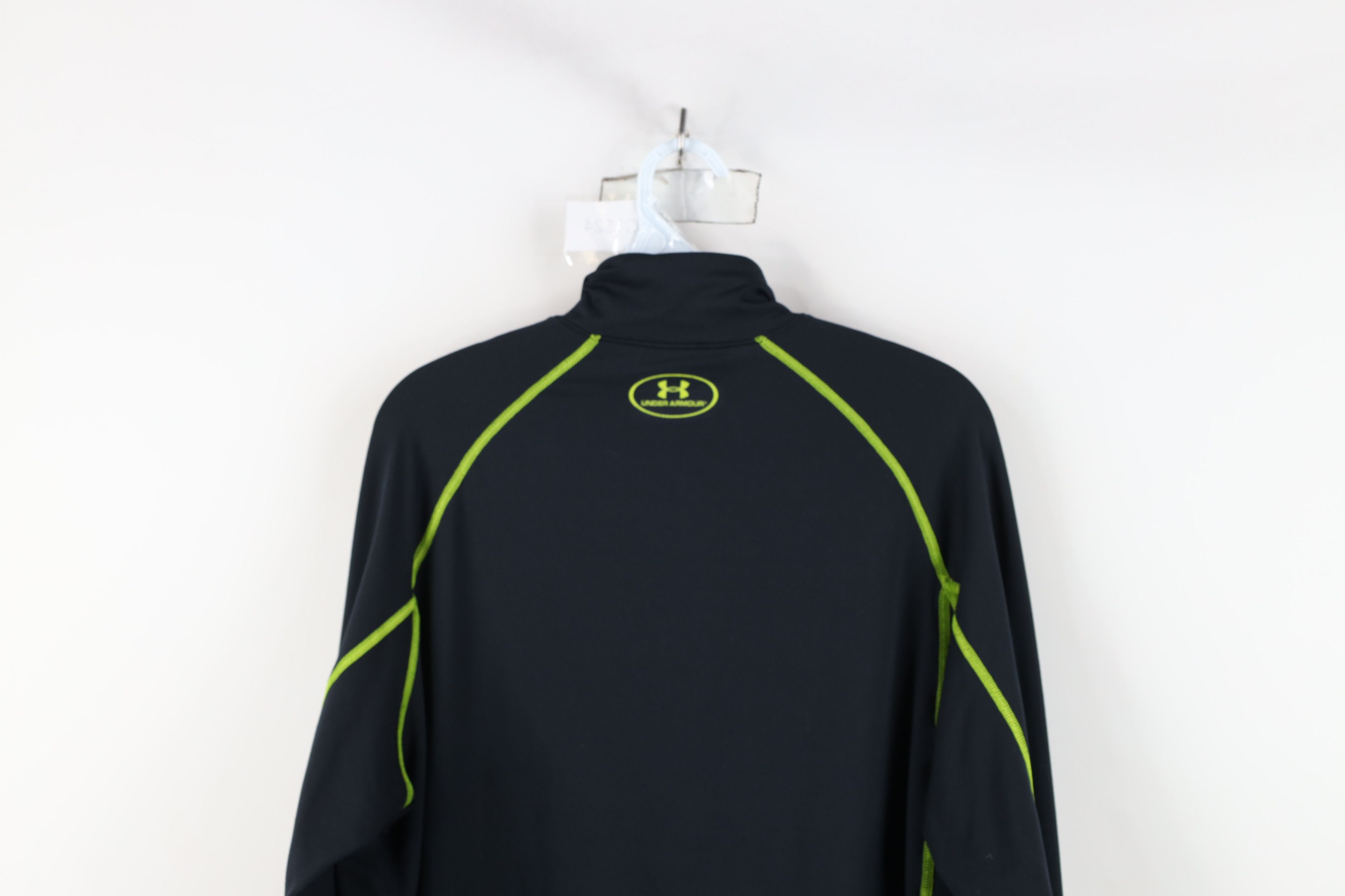 Under Armour × Vintage Under Armour Fleece Lined Half Zip Pullover Top Black Size US M / EU 48-50 / 2 - 12 Thumbnail