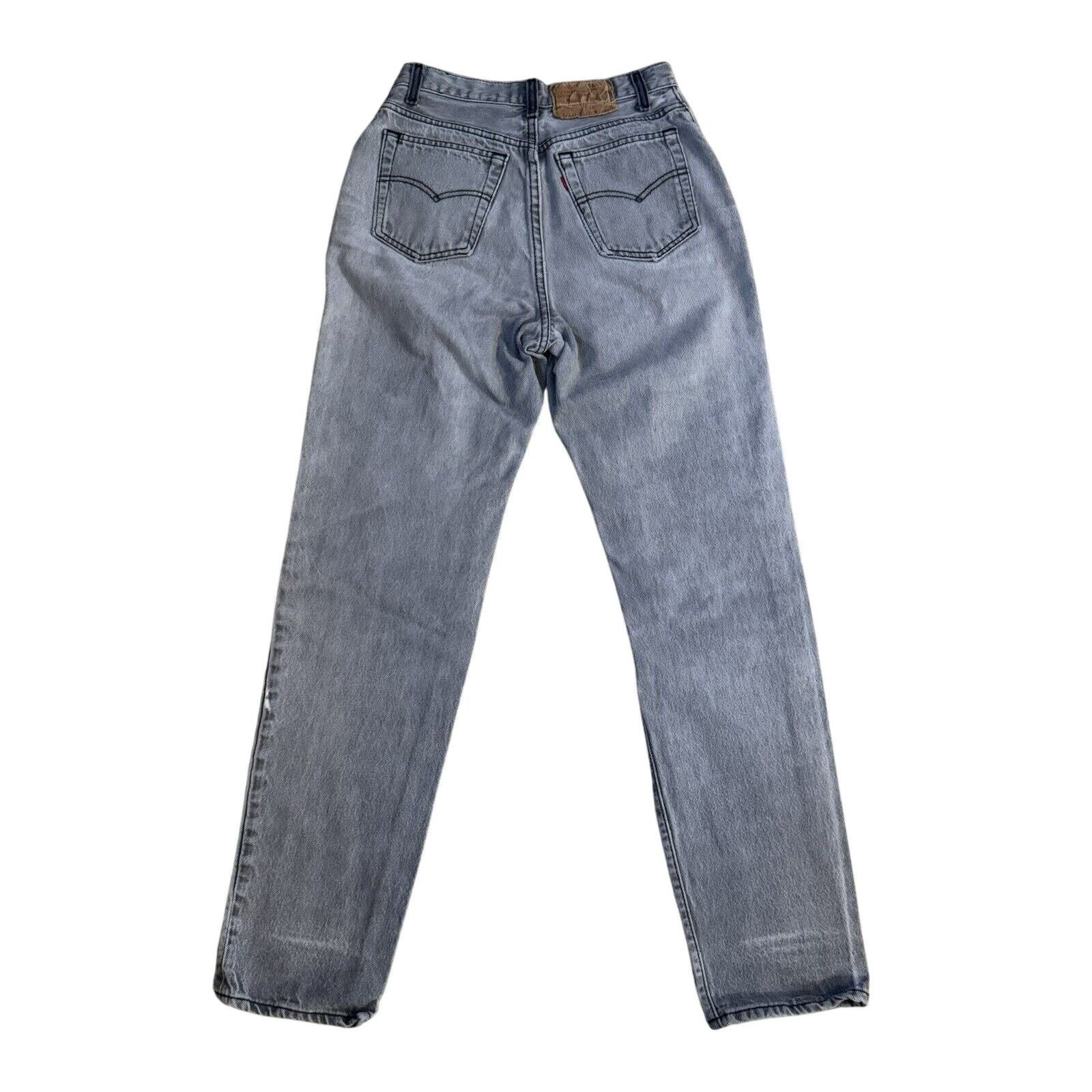 Levi's Vintage Size 11 501 Levi’s Gray Denim Jeans Made In USA Size US 31 - 2 Thumbnail
