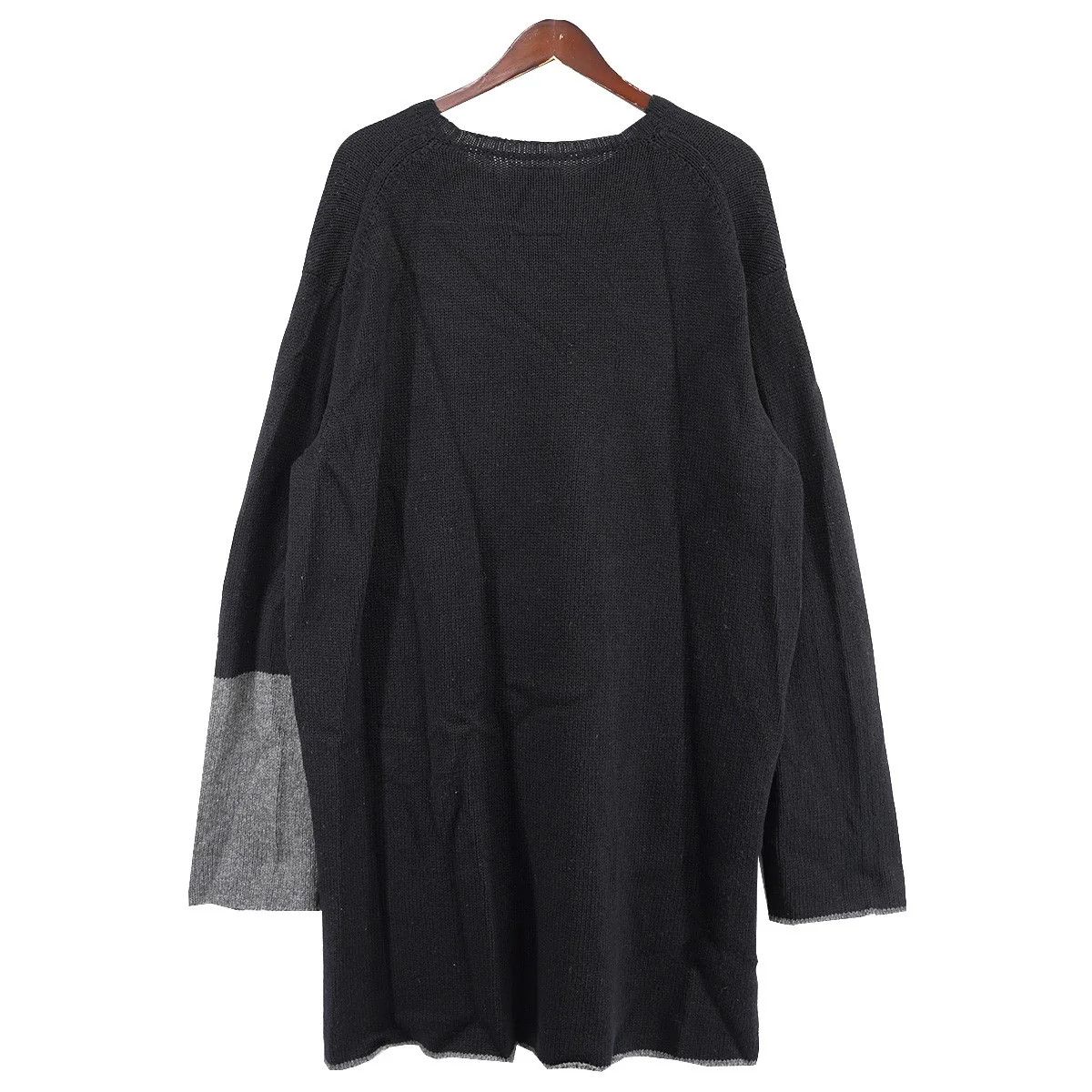 Yohji Yamamoto BLACK Scandal Yohji Yamamoto 19AW Intarsia message knit Size US L / EU 52-54 / 3 - 2 Thumbnail