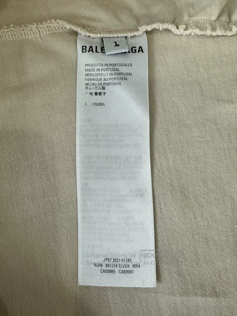 Balenciaga Balenciaga Short Sleeve Size US S / EU 44-46 / 1 - 5 Thumbnail