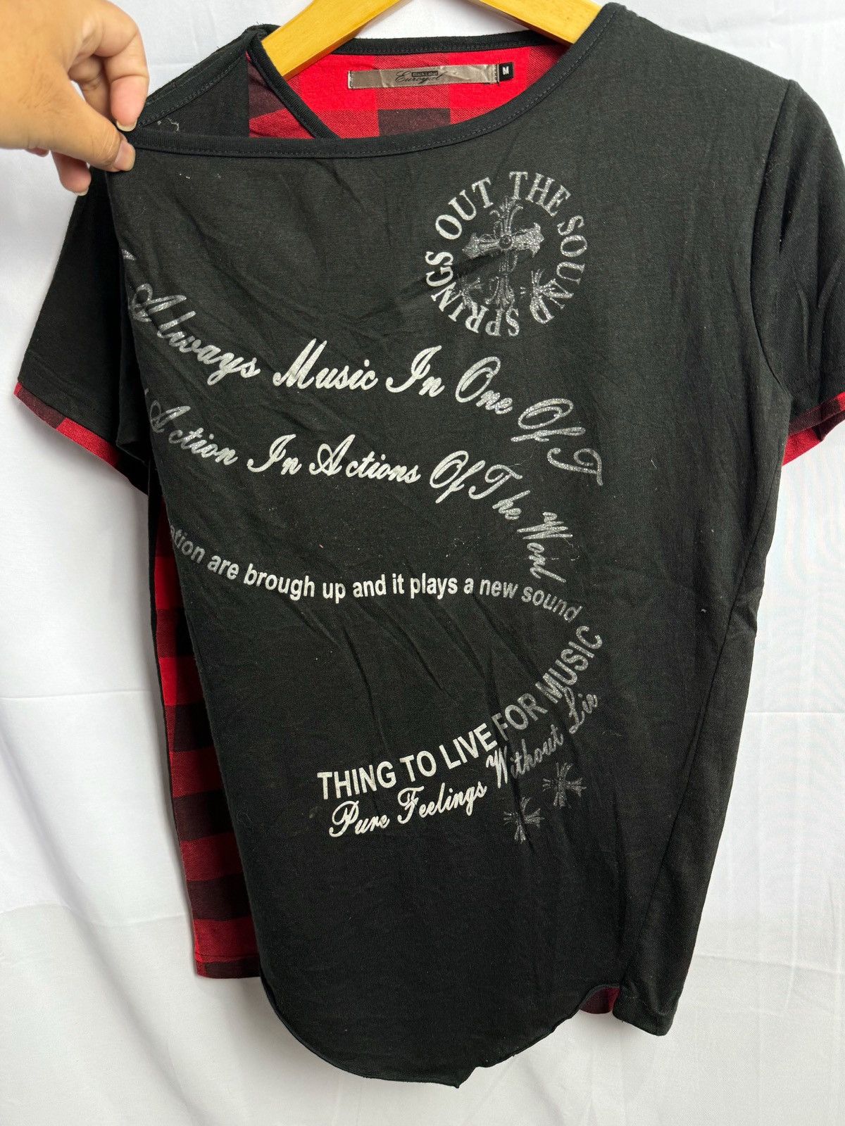 If Six Was Nine double layer poem crosses japan brand Size US M / EU 48-50 / 2 - 3 Thumbnail