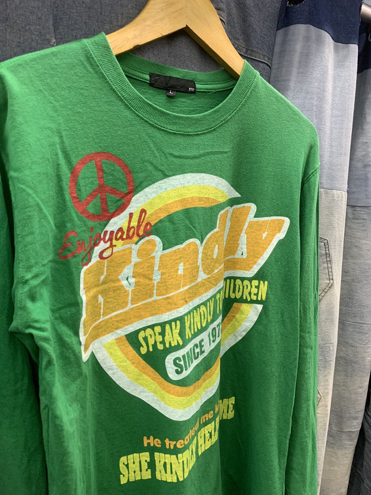 Hysteric Glamour × If Six Was Nine × Japanese Brand SHE KINDLY HELPED ME (Peace) japanese brand Size US L / EU 52-54 / 3 - 3 Thumbnail