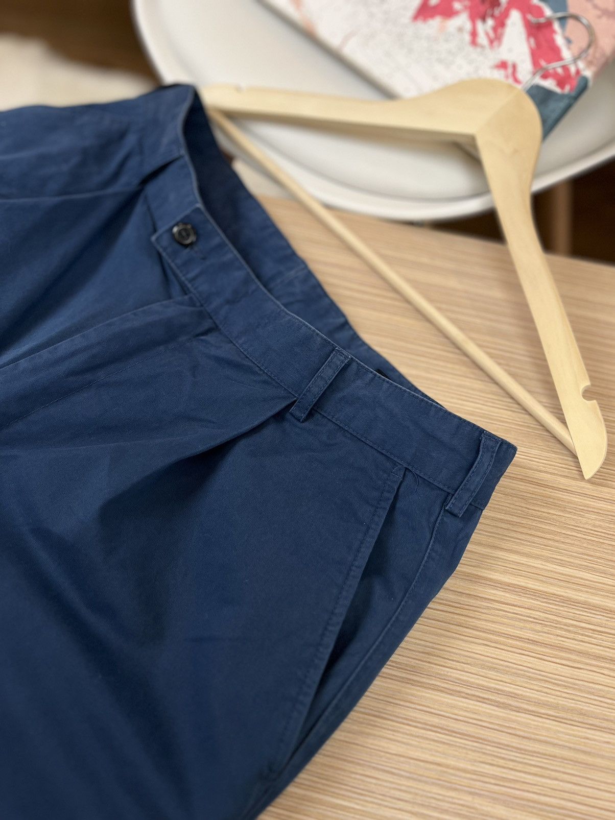Burberry × Vintage Burberry Blue Casual Pants Men's Size US 34 / EU 50 - 4 Thumbnail