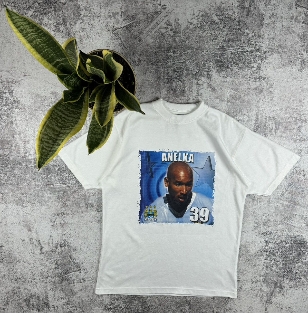 Other Vintage 90S Manchester City Anelka 39 2002/2005 Merch T Shirt Size US M / EU 48-50 / 2 - 1 Thumbnail