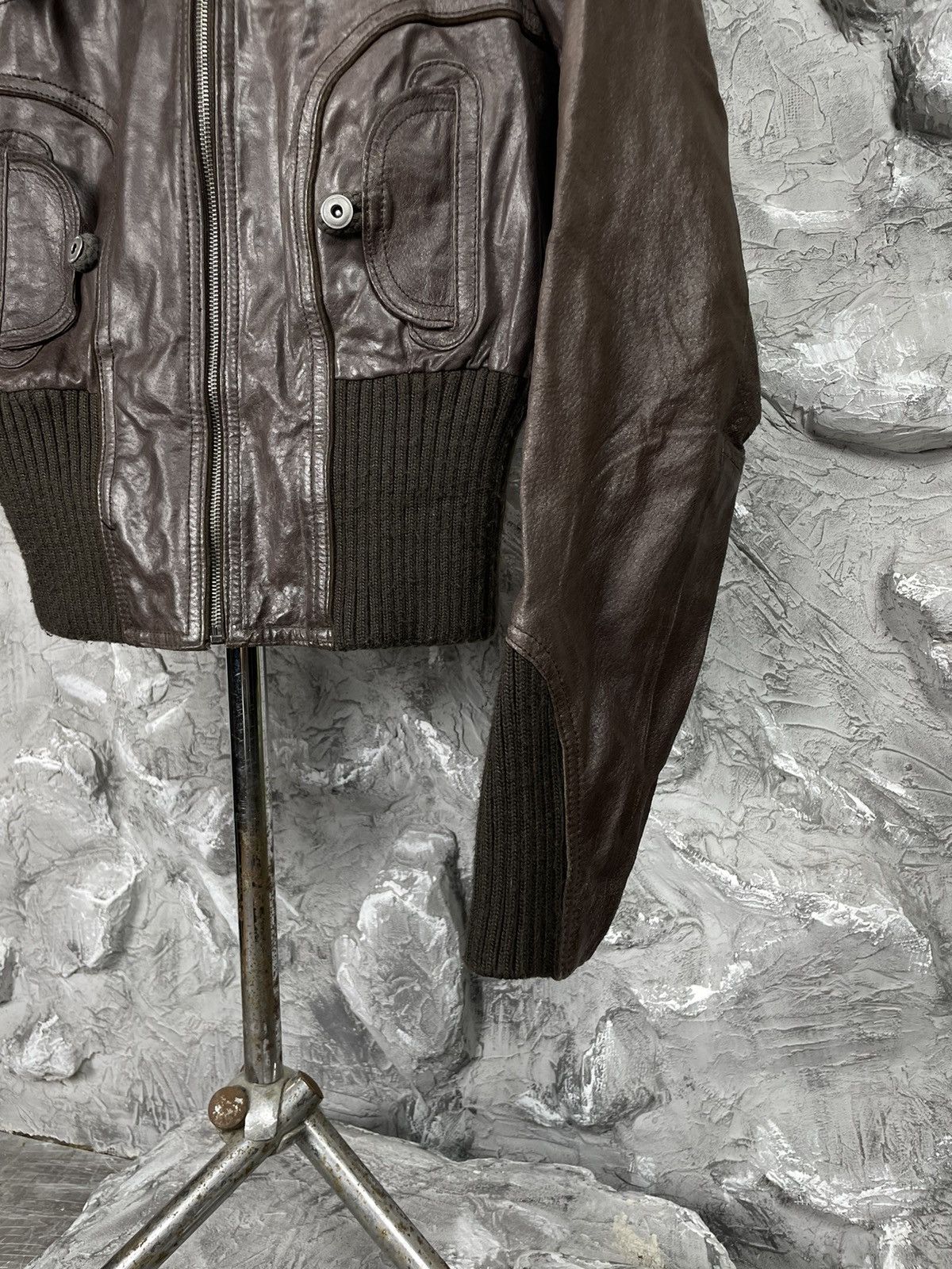 14th Addiction × Le Grande Bleu (L.G.B.) Vintage Y2K Cropped Fur Jacket IfSixWasNine Japanese Style Size US S / EU 44-46 / 1 - 7 Thumbnail