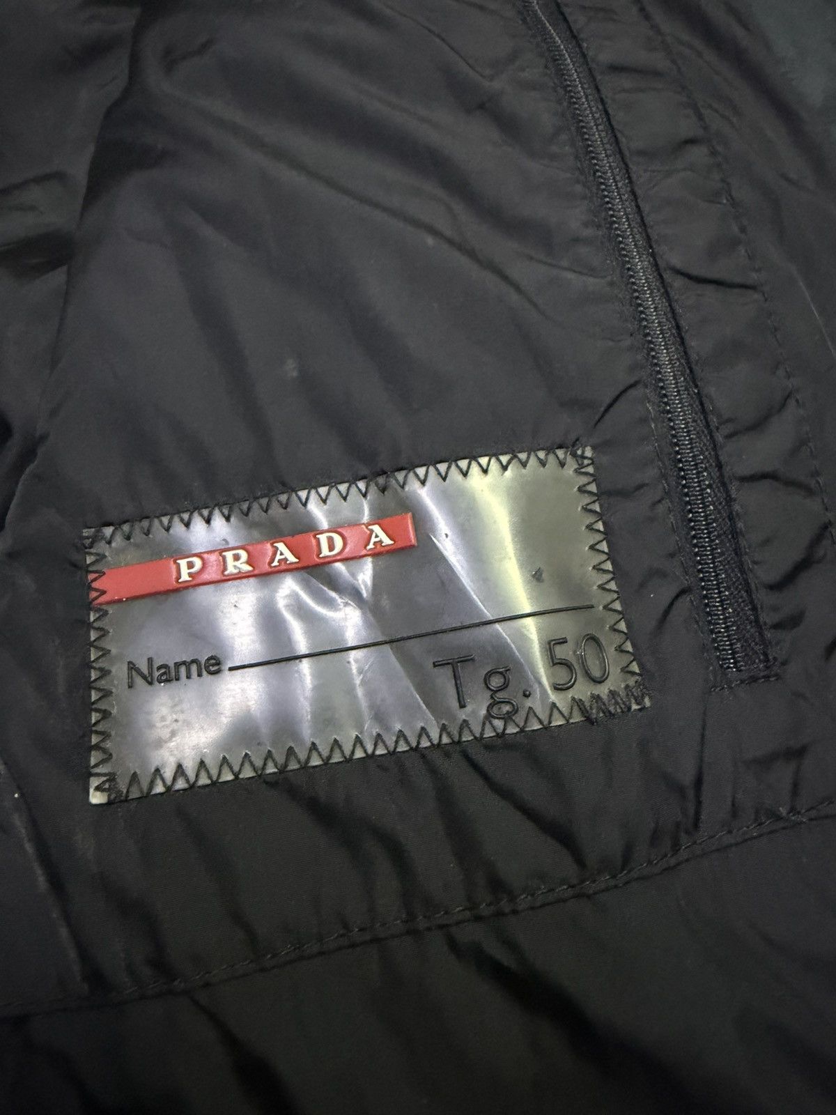 Prada Vintage Prada Puffer Jacket Removeable Sleeve Size US M / EU 48-50 / 2 - 9 Thumbnail