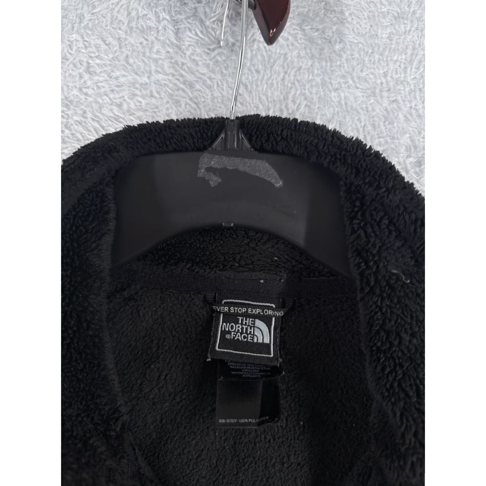 The North Face The North Face Jacket Women Medium Black Polyester Fleece Full Zip Mock READ ME Size M / US 6-8 / IT 42-44 - 7 Thumbnail