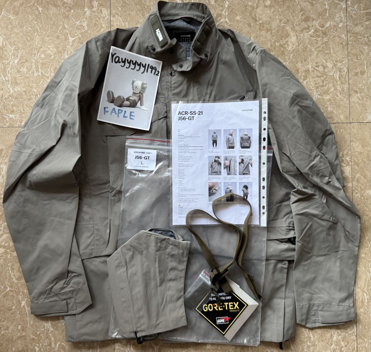 Acronym ACR 3L Gore-Tex Pro Interops Field Jacket J56-GT Size US L / EU 52-54 / 3 - 15 Thumbnail