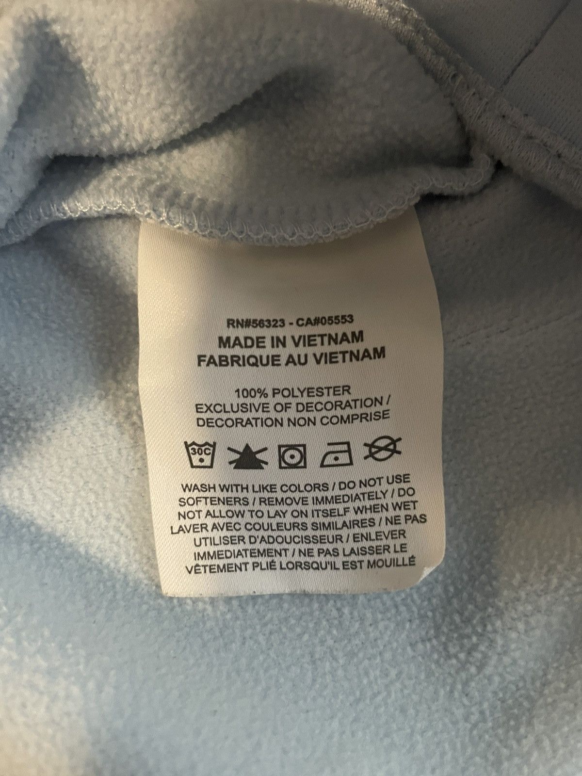Nike Nike Therma-FIT Hoodie - Baby Blue - Size Large Size US L / EU 52-54 / 3 - 6 Thumbnail