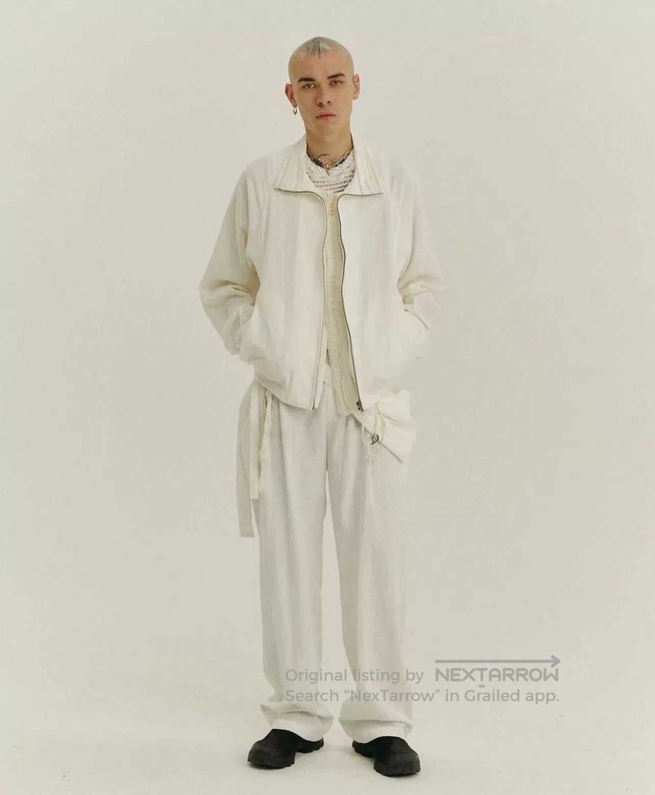 Hyein Seo hyein seo lightweight linen jacket with fringe. Size S / US 4 / IT 40 - 9 Thumbnail