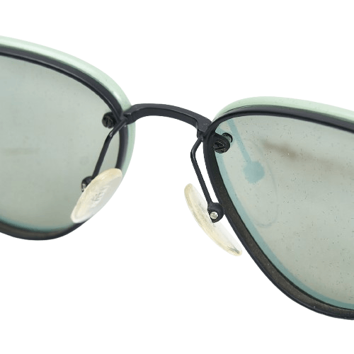 Prada Prada Blue Tint Cat Eye Sunglasses Size ONE SIZE - 4 Thumbnail