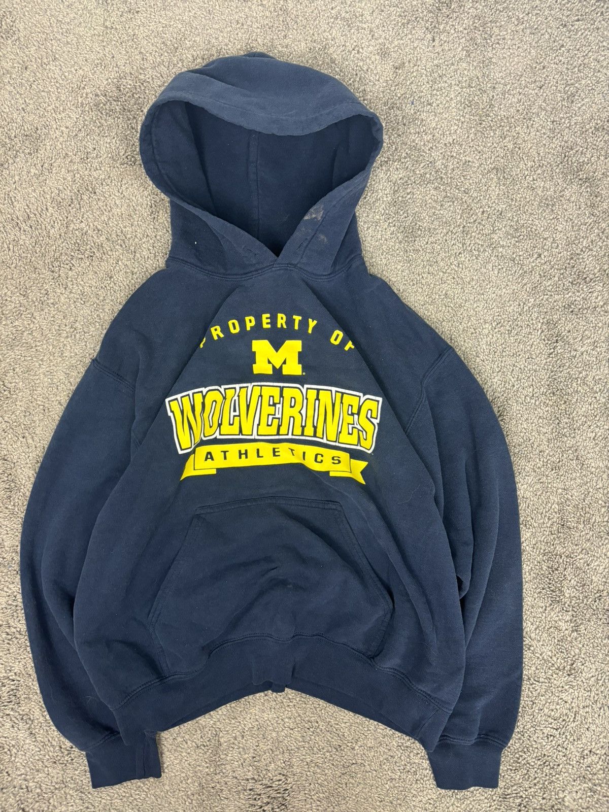 Gildan Y2k u of m property of wolverines maize and blue hoodie Size US M / EU 48-50 / 2 - 1 Thumbnail