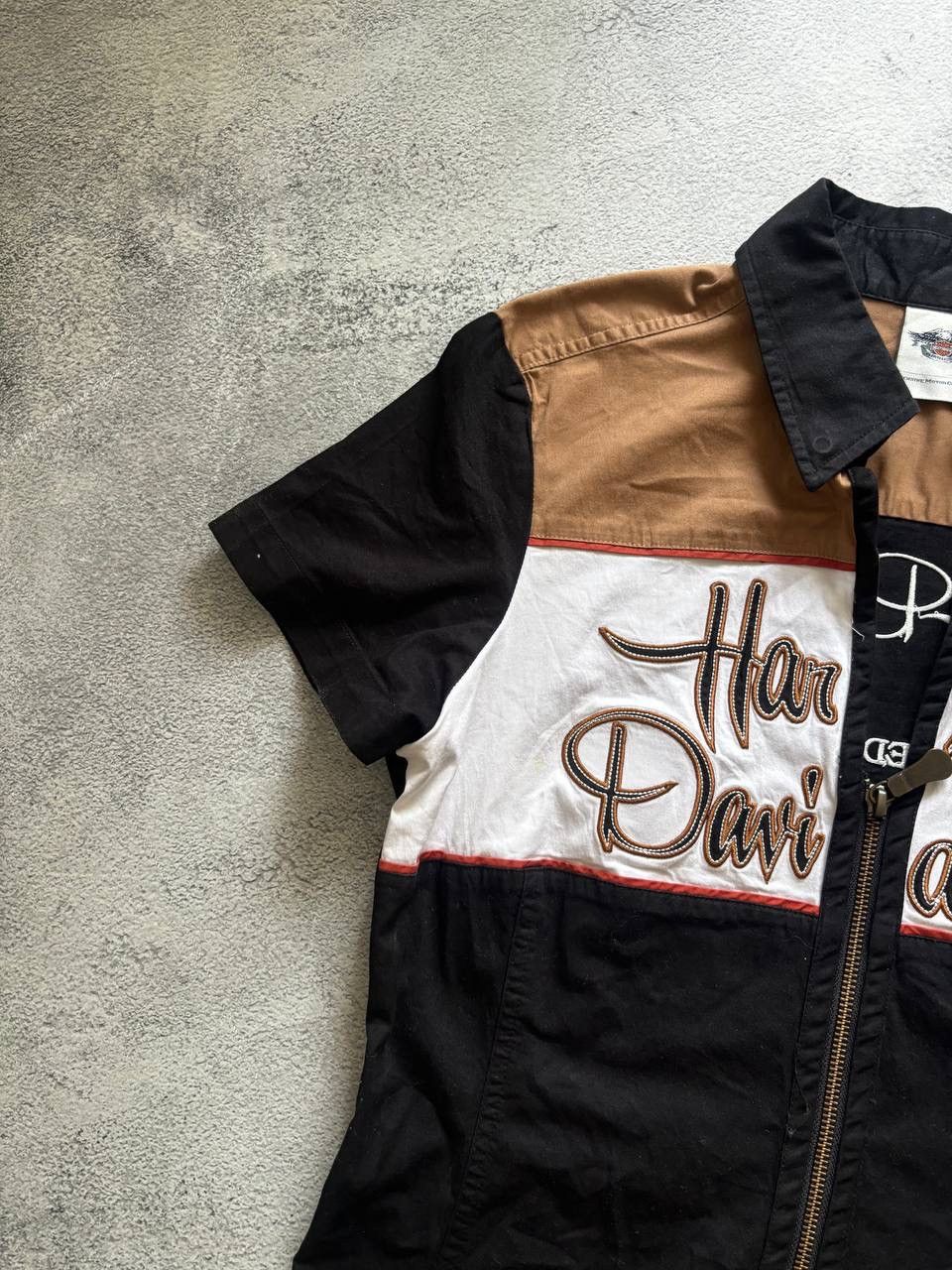 Harley Davidson × Vintage Harley Davidson vintage brown faded t shirt Size M / US 6-8 / IT 42-44 - 3 Thumbnail