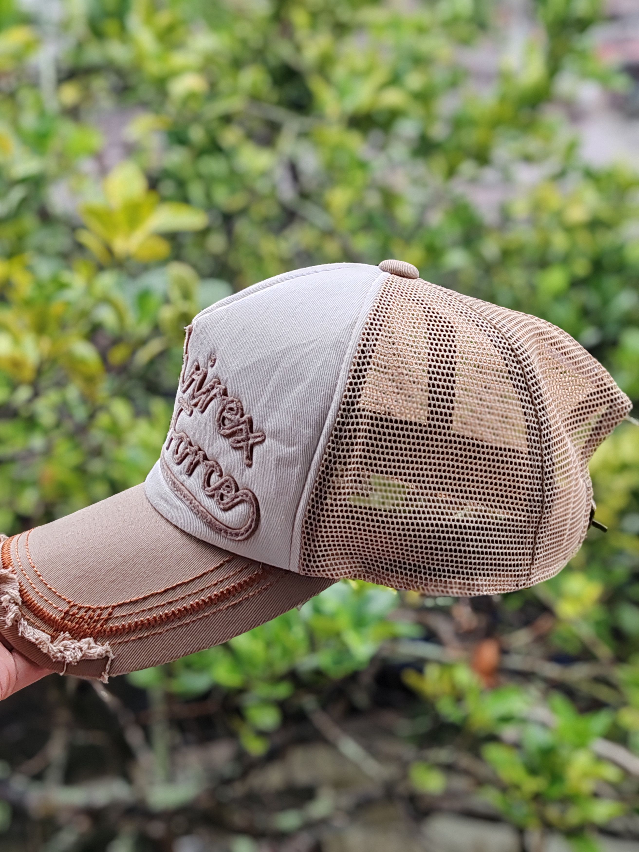 Avirex Avirex Distressed stlye trucker hat cap Size ONE SIZE - 3 Thumbnail