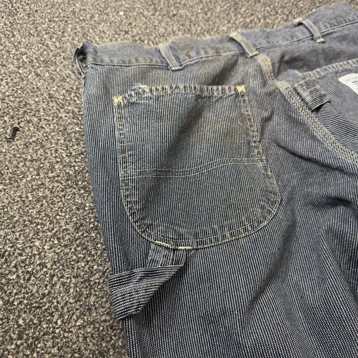 Japanese Brand Vintage 90s Blue Way Carpenter Pants y2k Style Size US 32 / EU 48 - 10 Thumbnail