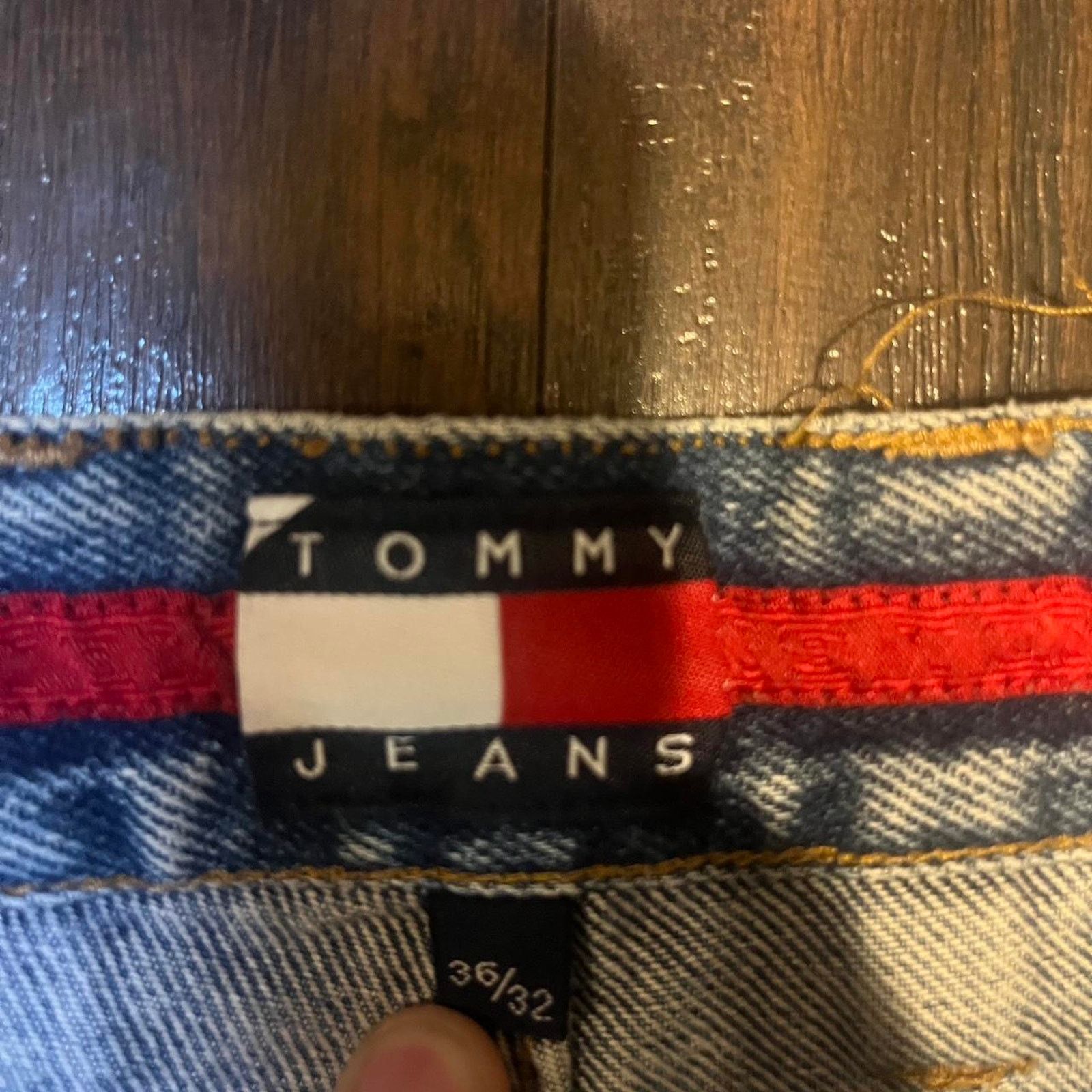 Tommy Hilfiger Vintage Tommy Hilfiger Baggy Jeans Size US 36 / EU 52 - 3 Thumbnail