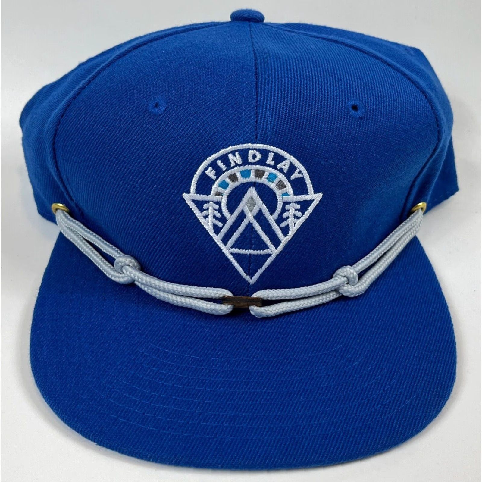 Vintage Findlay Hat Blue Adjustable Hidden Pocket NWOT Baseball Cap Hats Men One Size Cap Size ONE SIZE - 5 Thumbnail