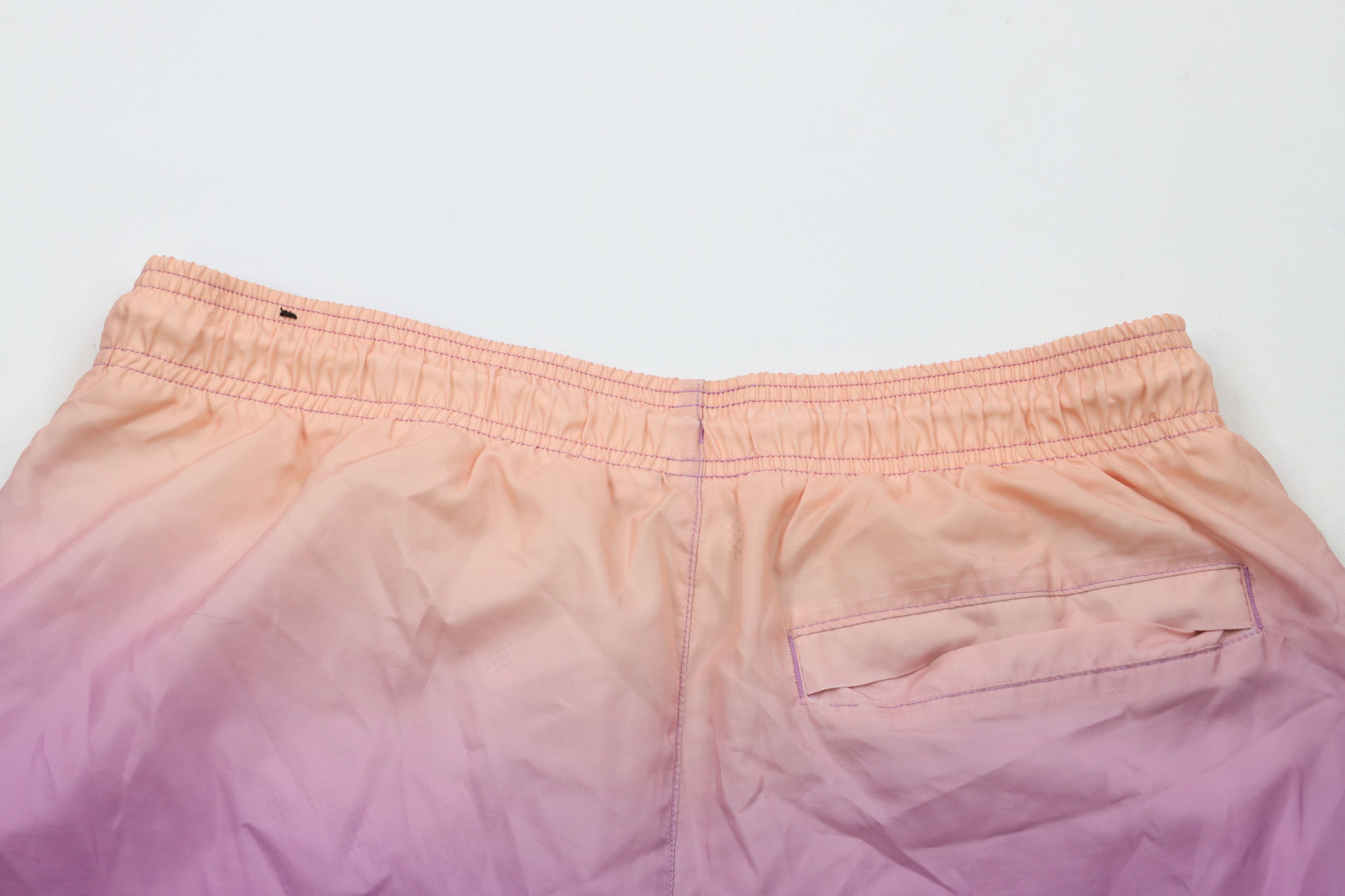Nike × Vintage Nike Air Jordan DNA HBR Lined Poolside Shorts Swim Trunks Size US 32 / EU 48 - 9 Thumbnail