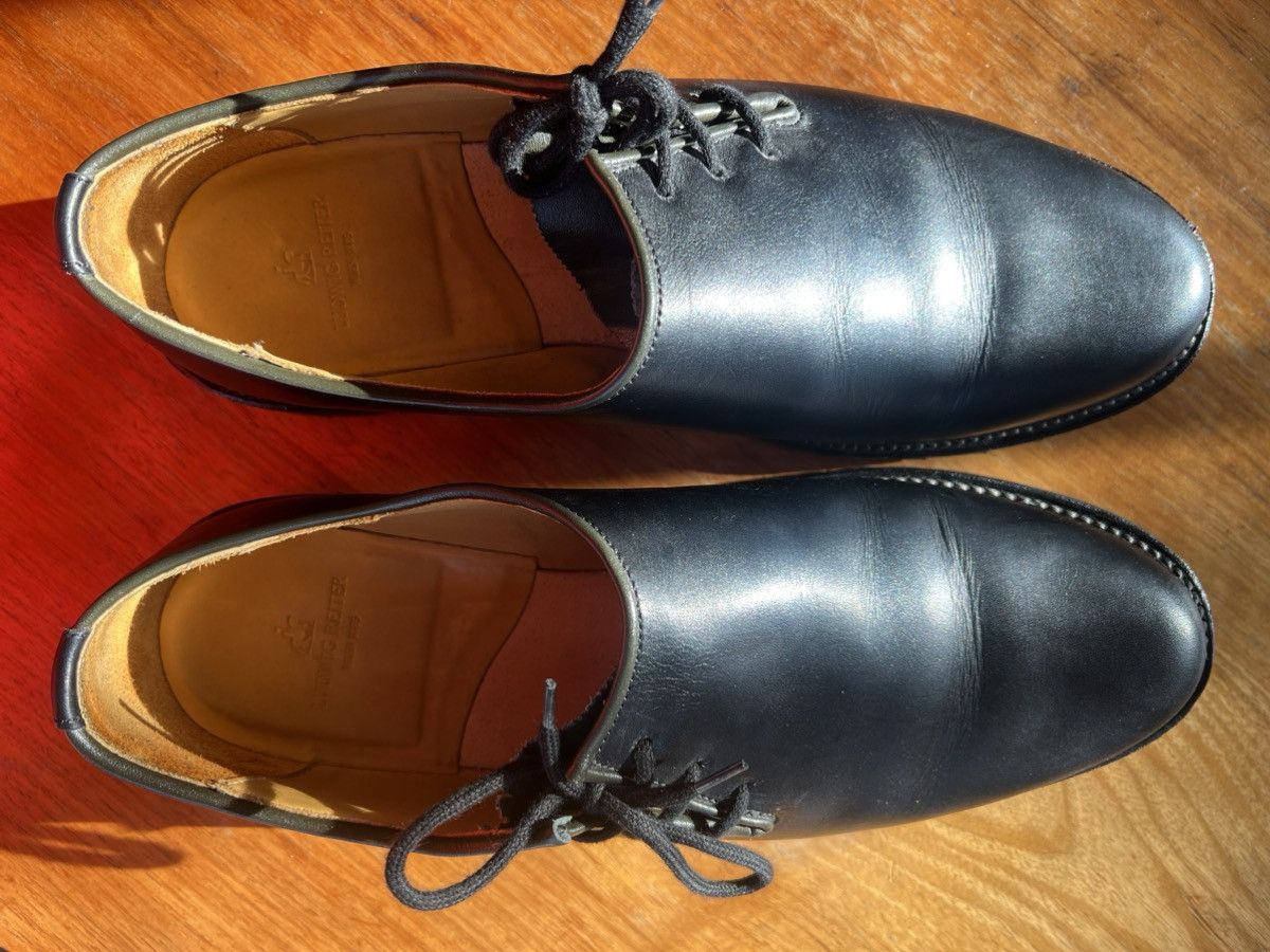 Ludwig Reiter Ludwig Reiter Haferl Black Leather Shoes Size 11.5 Size US 11.5 / EU 44-45 - 2 Thumbnail