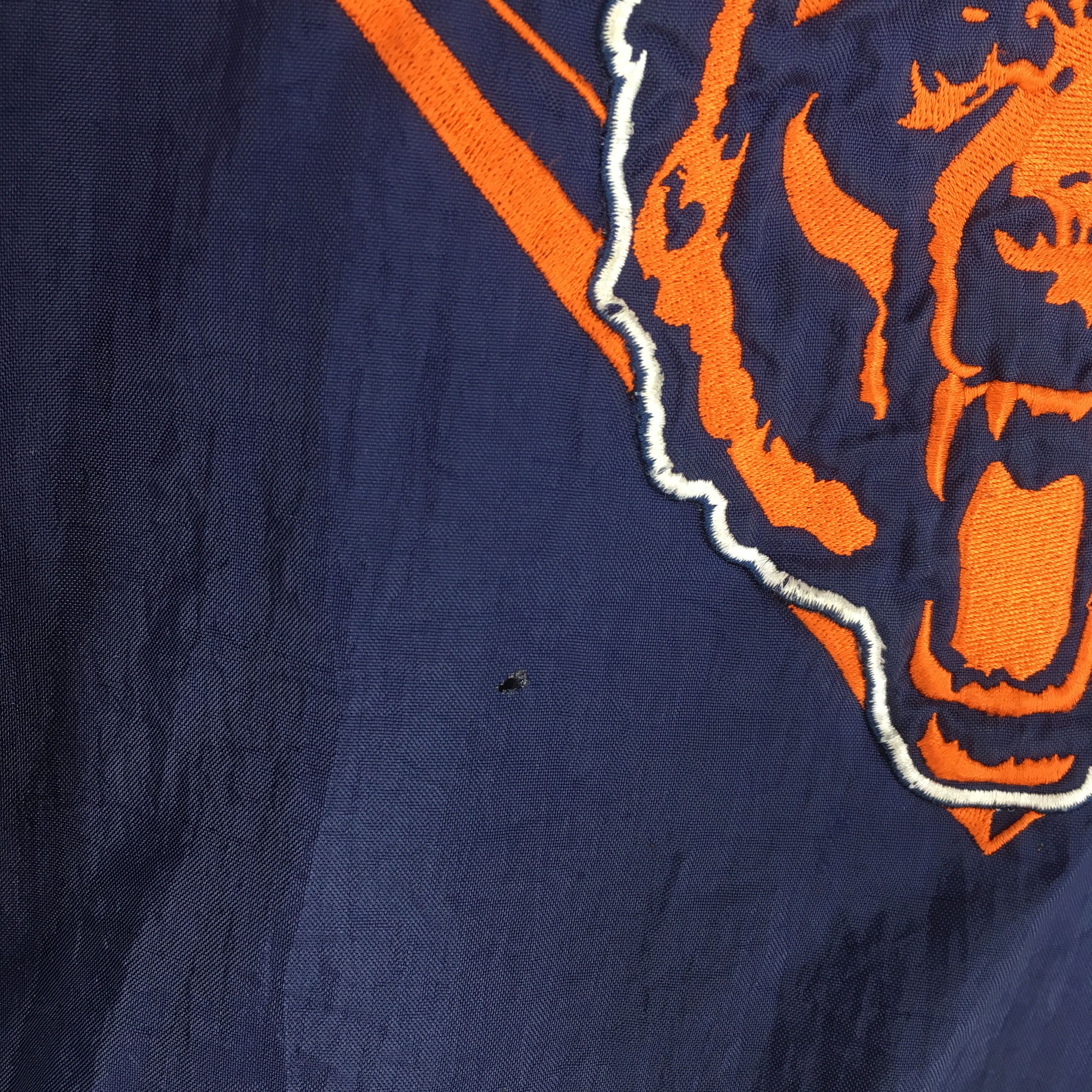 NFL Vintage 90s Chicago Bears NFL Bomber Jacket 2XL Size US XXL / EU 58 / 5 - 13 Thumbnail