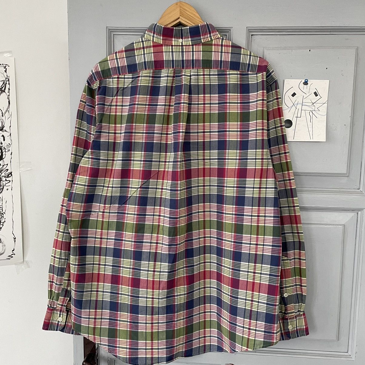 Polo Ralph Lauren × Vintage Vintage 90’s Polo Ralph Lauren Multicoloured Shirt Button up Size US XL / EU 56 / 4 - 6 Thumbnail