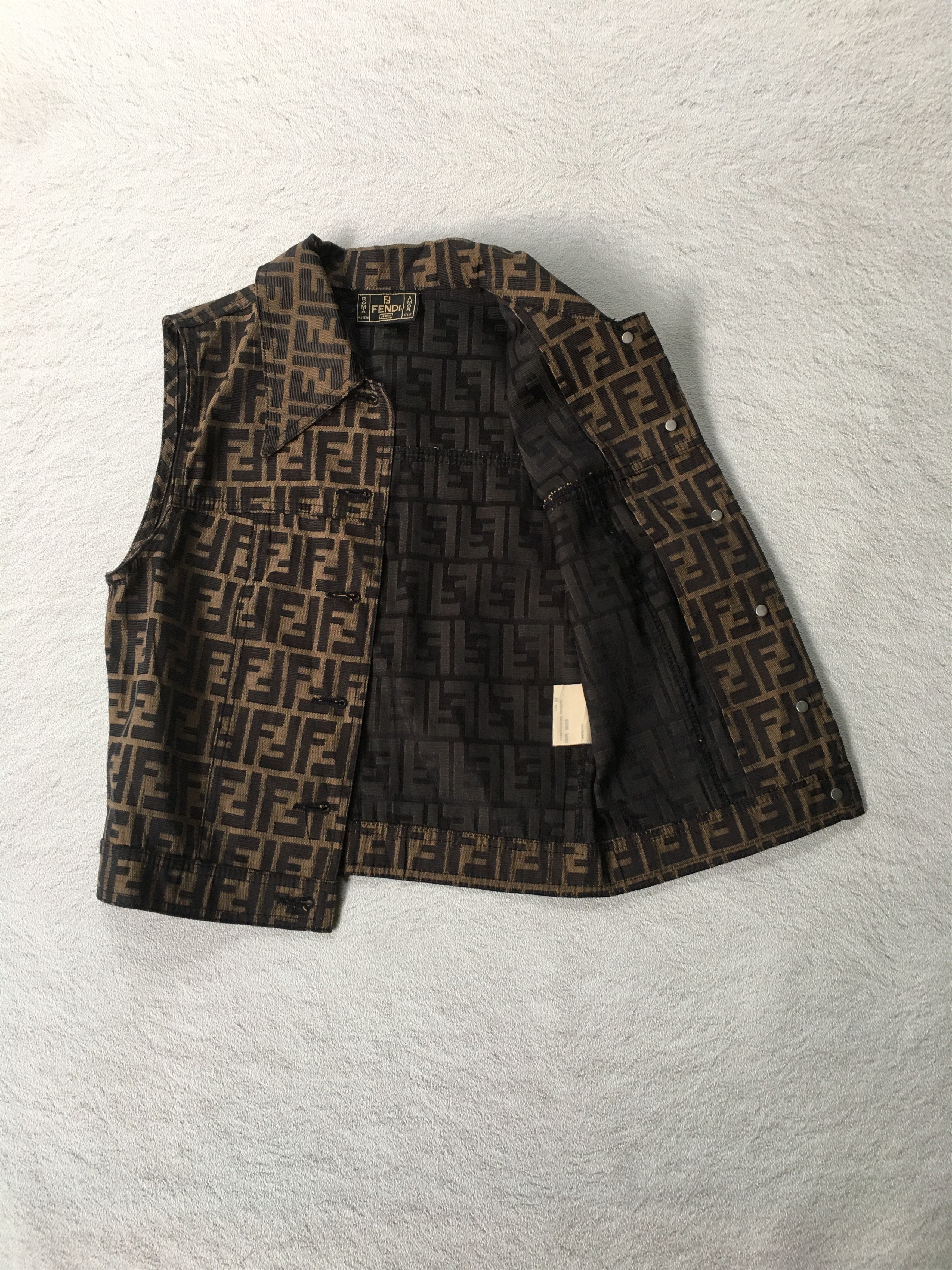 Fendi Fendi zucca monogram vest Size XS / US 0-2 / IT 36-38 - 5 Thumbnail