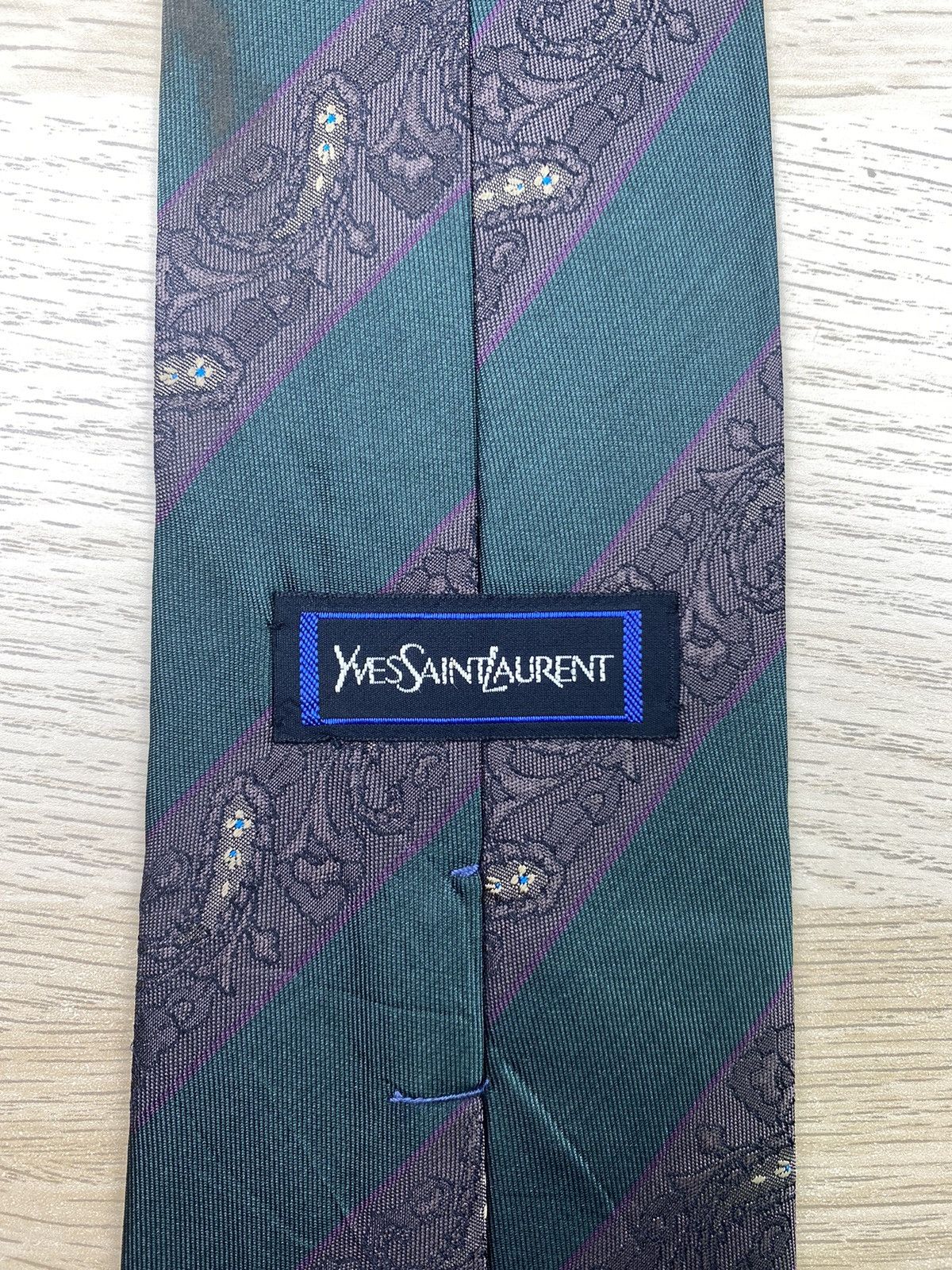 Vintage YvesSaintLaurent Silk Tie T27 Size ONE SIZE - 4 Thumbnail