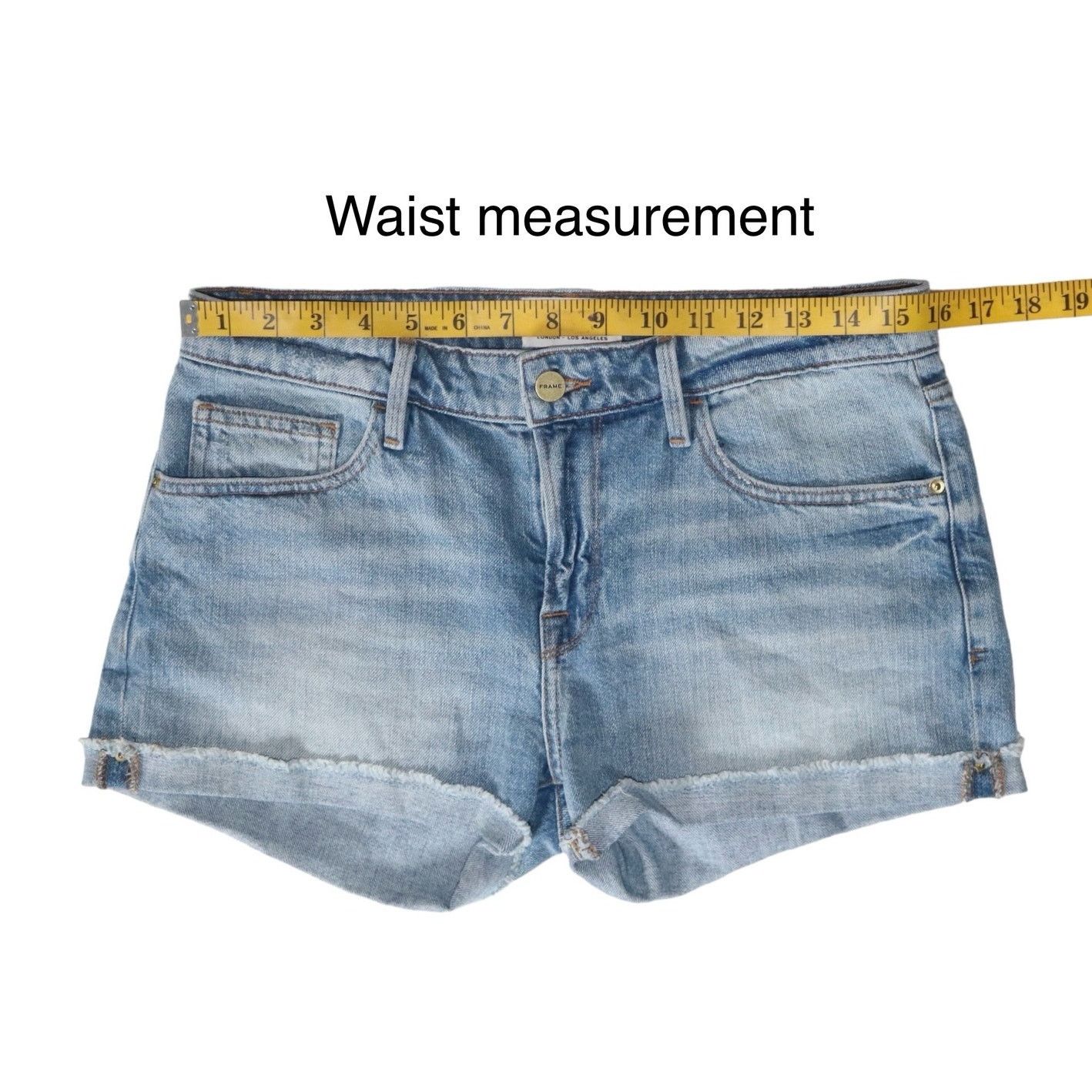 Frame Frame Denim Le Garcon Jean Shorts in Boulevard Size 26 Size 26" / US 2 / IT 38 - 3 Thumbnail