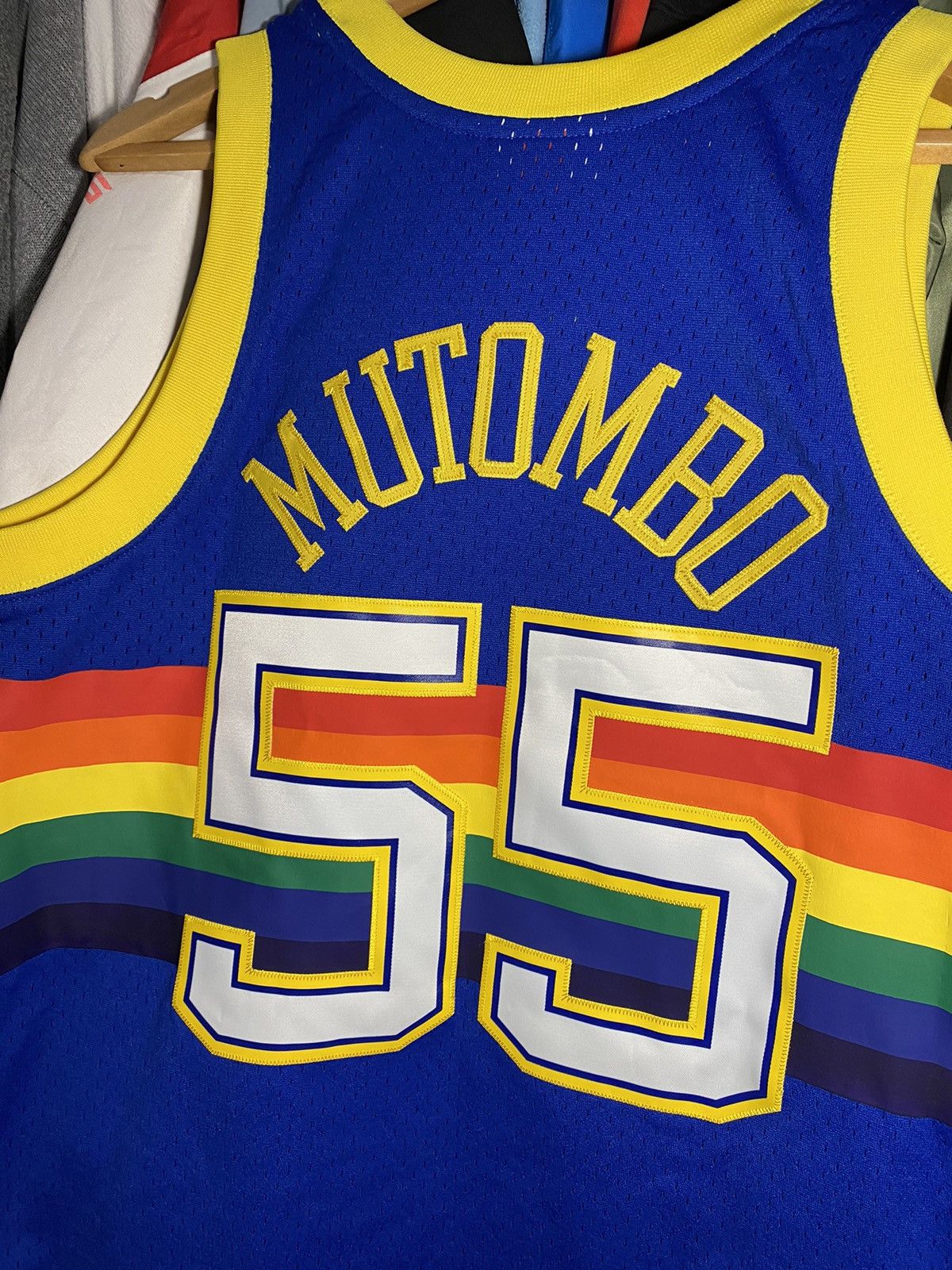 Mitchell & Ness × NBA × Vintage Mitchell & Ness NBA Swingman Jersey Denver Nuggets Mutombo Size US M / EU 48-50 / 2 - 7 Thumbnail