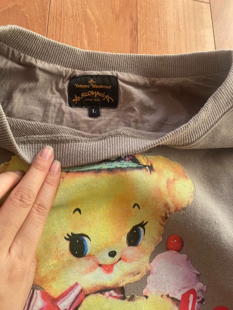 Vivienne Westwood Vivienne Westwood Bear ice cream hoodie Size L / US 10 / IT 46 - 4 Thumbnail