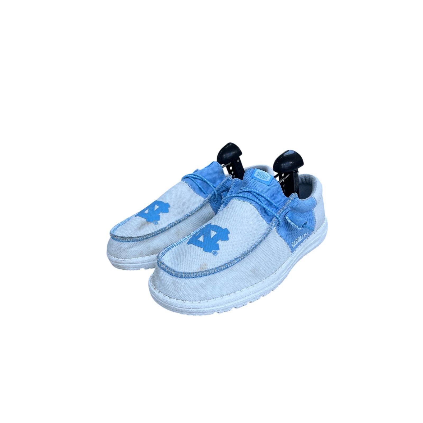 Other Hey Dude Wally Tri Shoes Size 10 Blue UNC Tar Heels Slip On Size US 10 / EU 43 - 2 Thumbnail