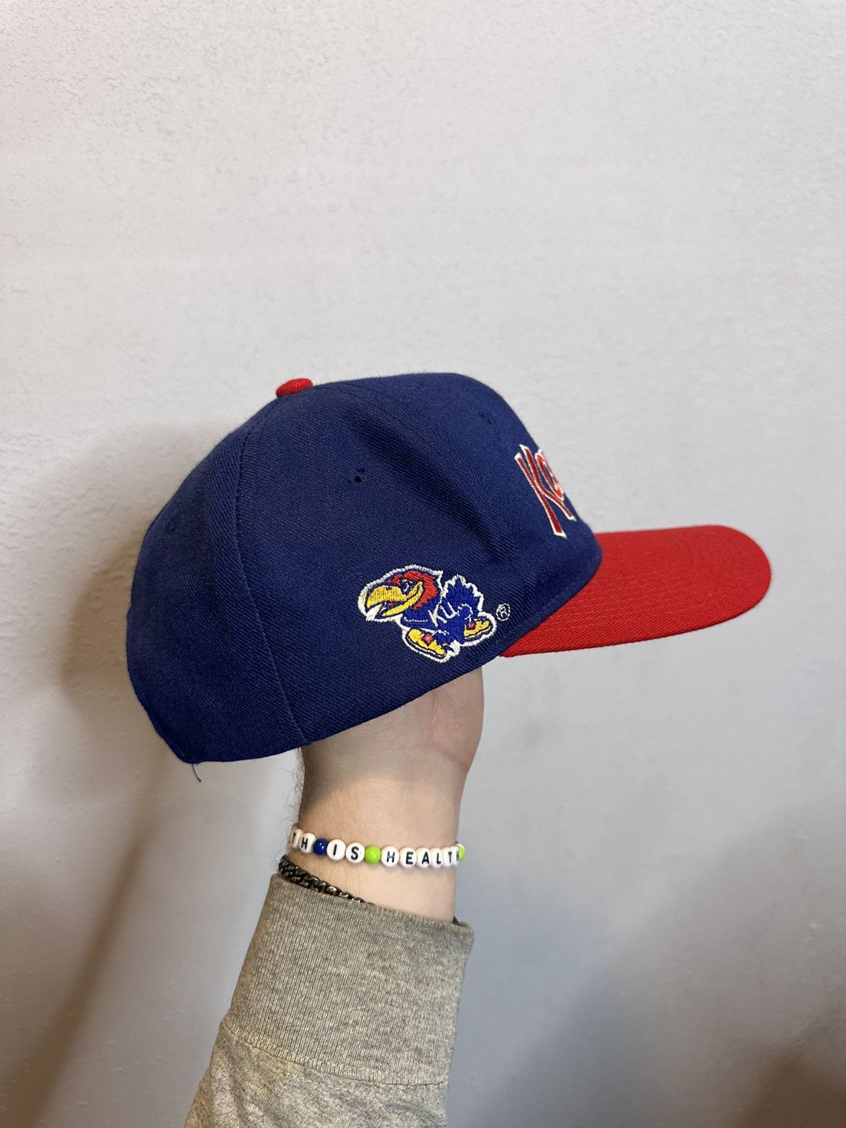 Sports Specialties Kansas Jayhawks sports specialties hat script SnapBack 80s Size ONE SIZE - 6 Thumbnail