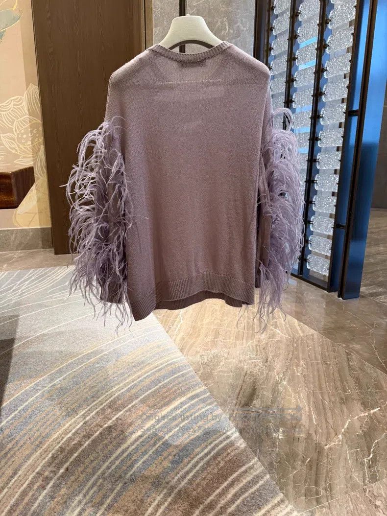 Valentino Valentino Feather sweater Size S / US 4 / IT 40 - 2 Thumbnail