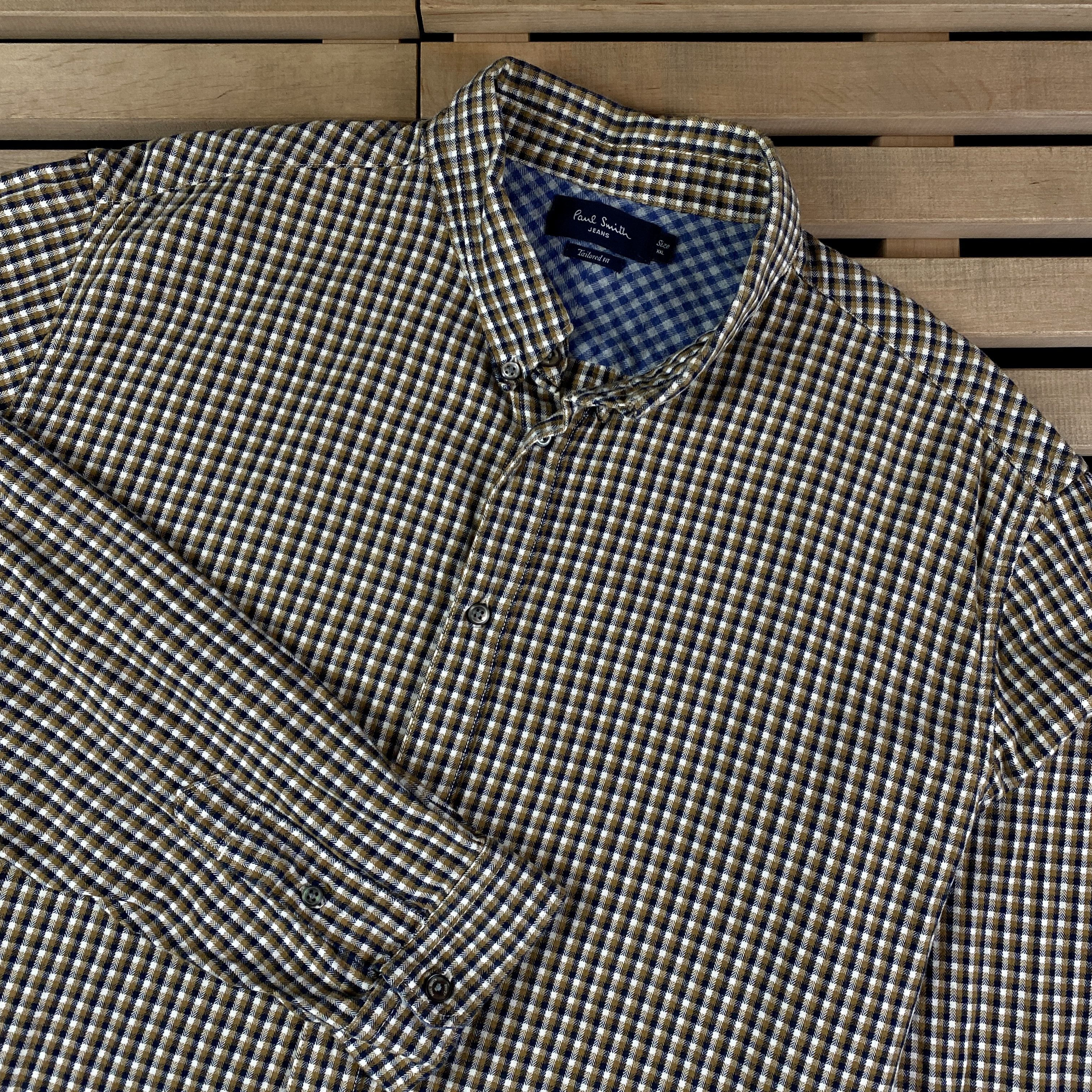 Paul Smith Mens Shirt Long Sleeve Paul Smith Vintage Size XXL/2XL Size US XXL / EU 58 / 5 - 2 Thumbnail