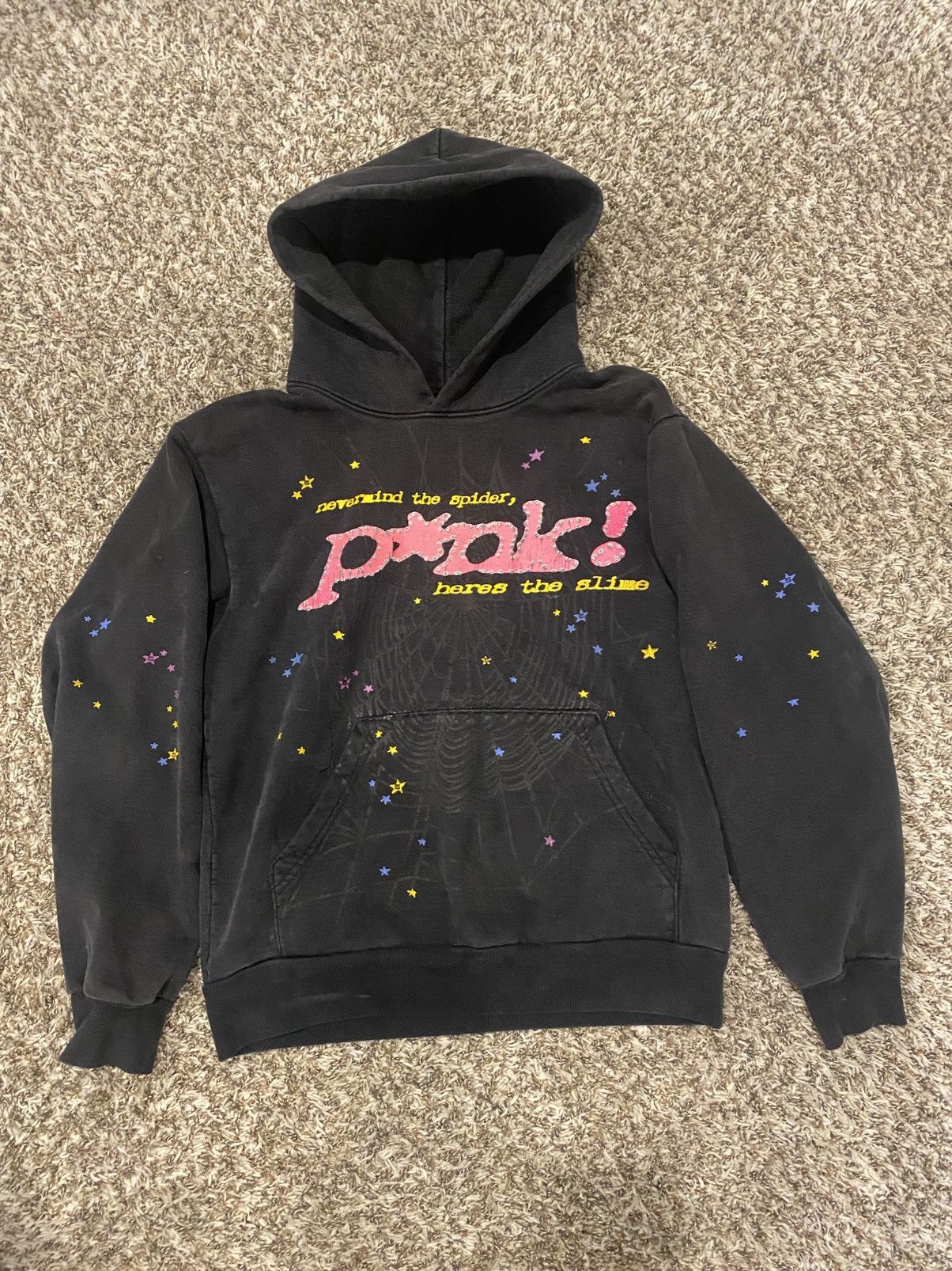 Sp5der Sp5der P*nk Hoddie Size US S / EU 44-46 / 1 - 1 Thumbnail