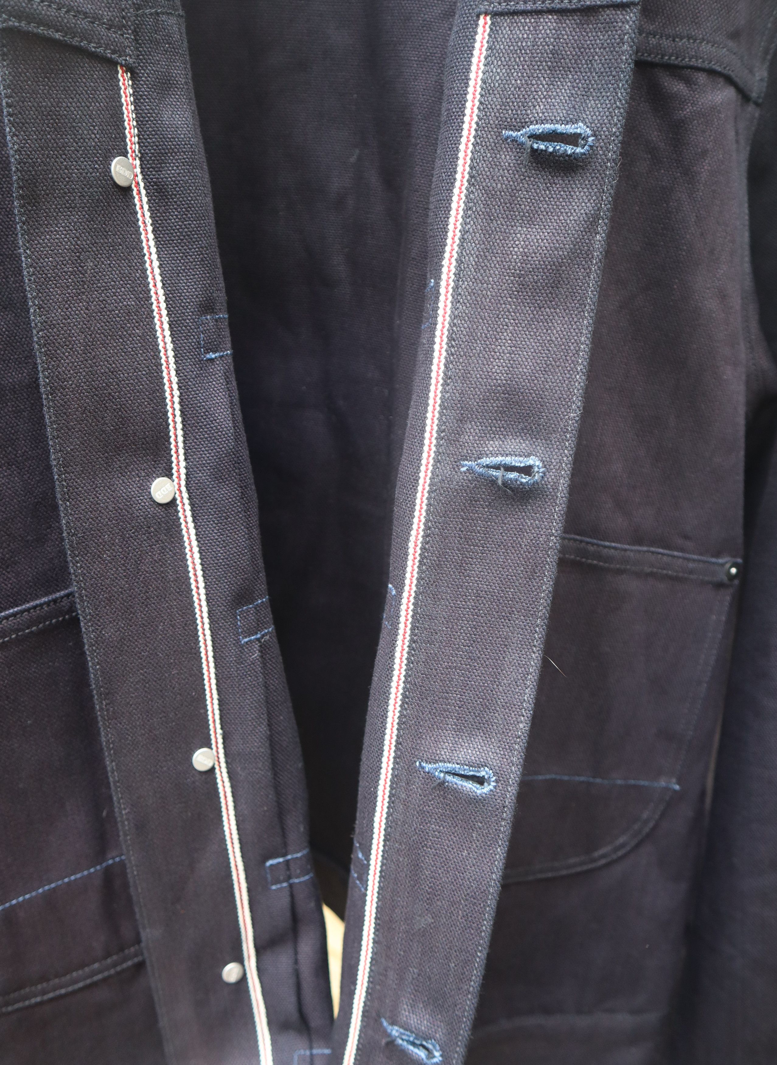 Benzak Denim Developers BDJ 01 Indigo over black pleated type 2 Size US XL / EU 56 / 4 - 13 Thumbnail