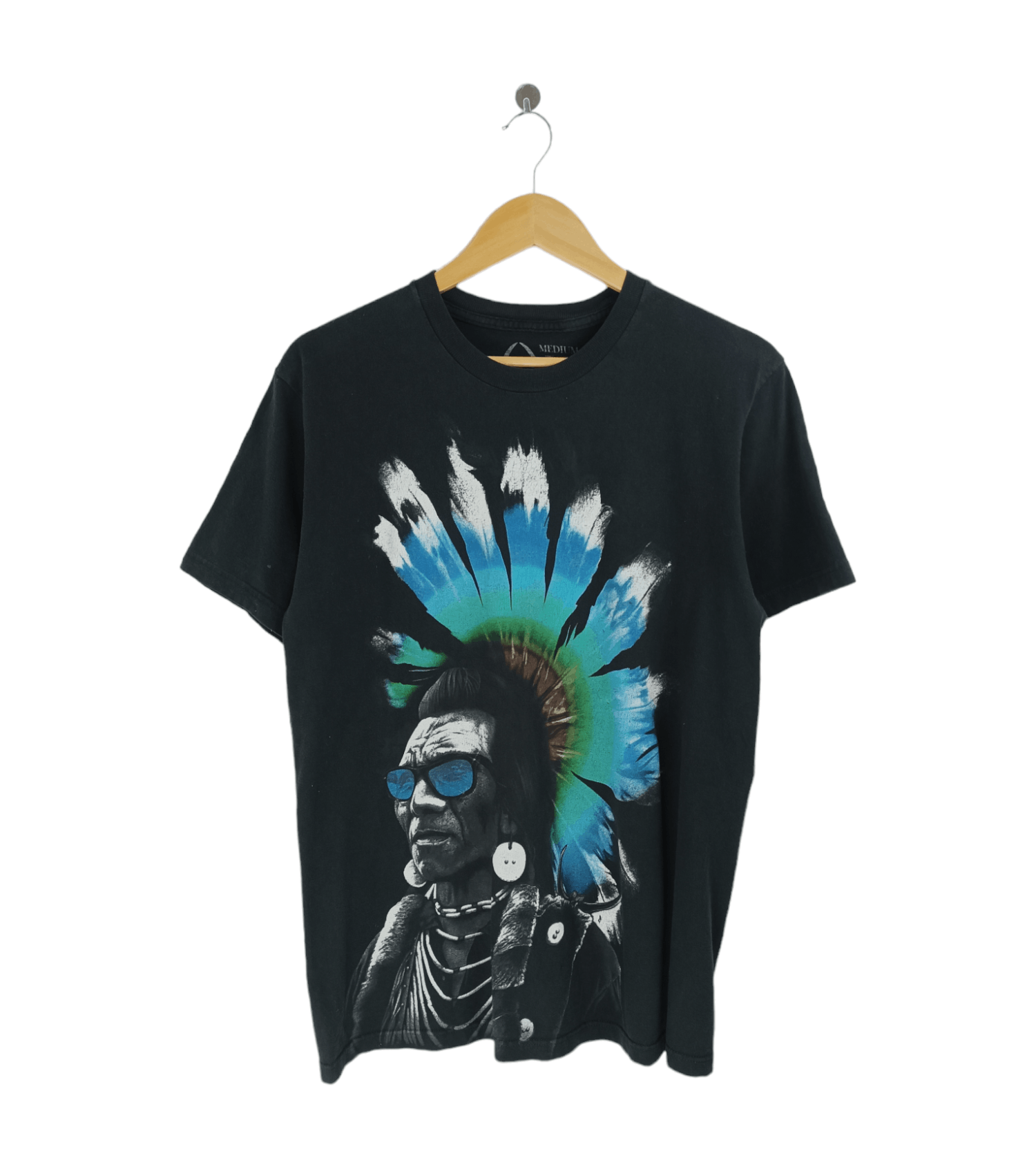 Rook VINTAGE ROOK CHIEF RED INDIAN GLASSES JOE KING ART TEE Size US M / EU 48-50 / 2 - 1 Thumbnail