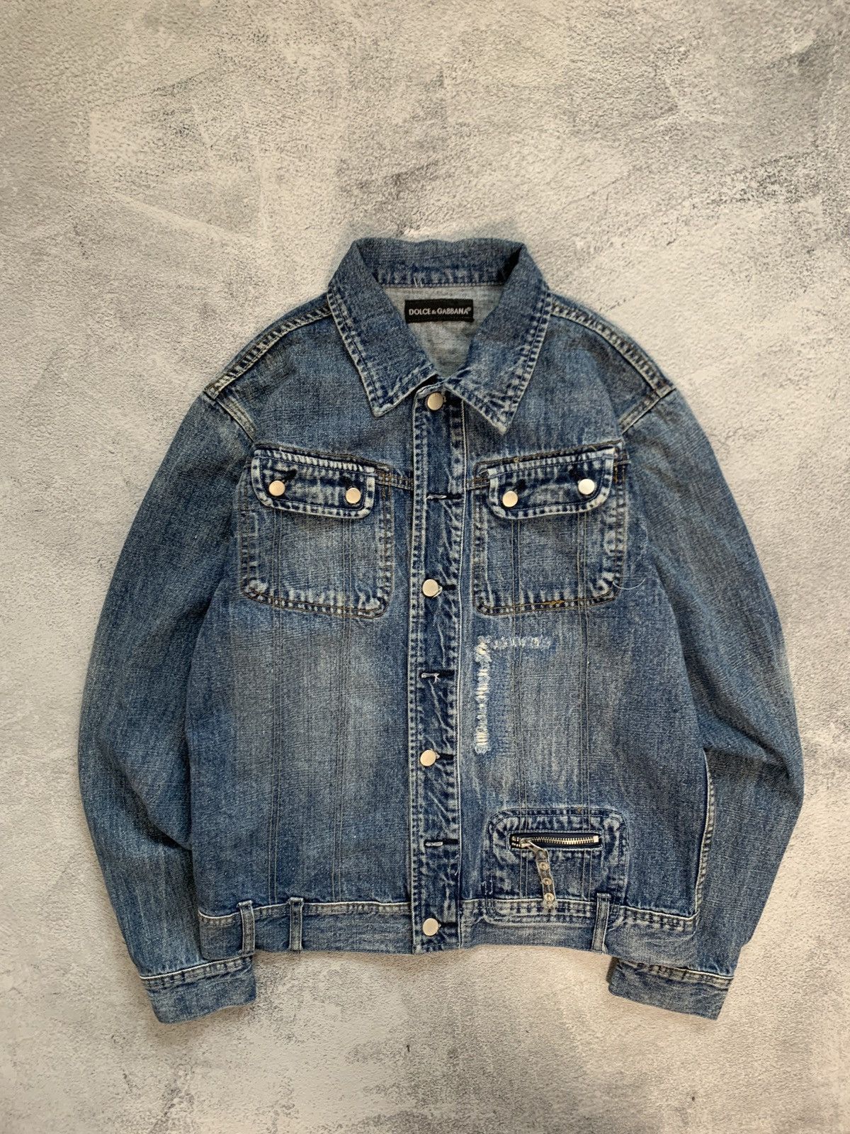 Dolce & Gabbana × Vintage Vintage dolce gabbana denim jacket Size US M / EU 48-50 / 2 - 3 Thumbnail