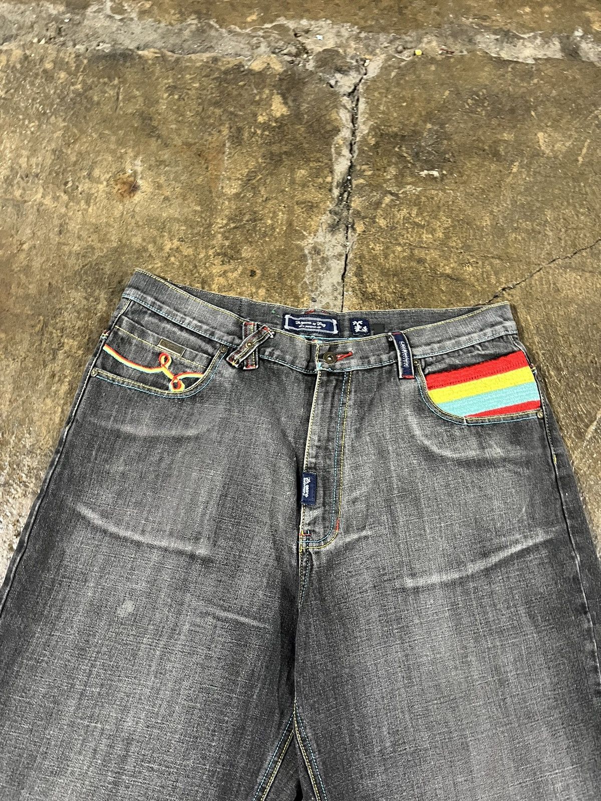 JNCO × LRG × Vintage Crazy Vintage Y2K LRG Baggy Jorts Skater Grunge Shorts JNCO Size US 38 / EU 54 - 7 Thumbnail