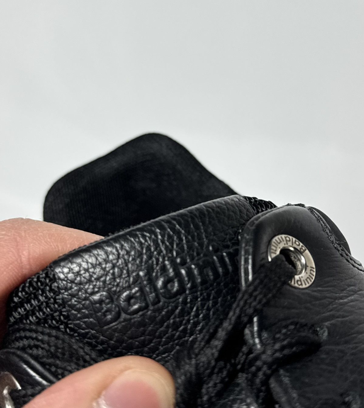 Baldinini Baldinini Black Leather Casual Shoes Sneakers Size 40 Size US 7 / EU 40 - 7 Thumbnail