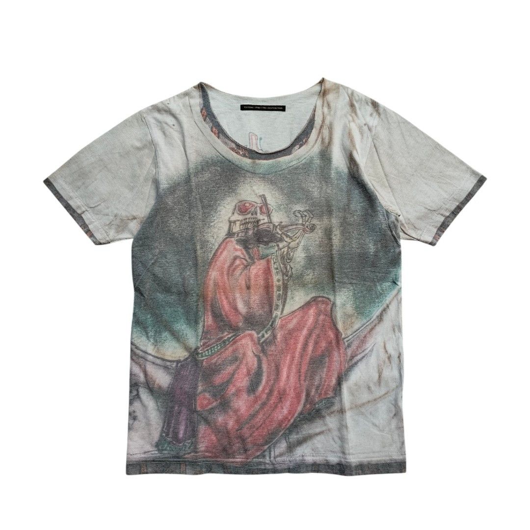 TALKING ABOUT THE ABSTRACTION TATA Trompe l'oeil rockstar tshirt Size US M / EU 48-50 / 2 - 1 Thumbnail