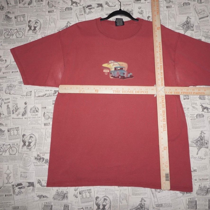 Route 66 Large -Vintage Y2K route 66 authentic Jeans 00s clay red tee Size US L / EU 52-54 / 3 - 4 Thumbnail