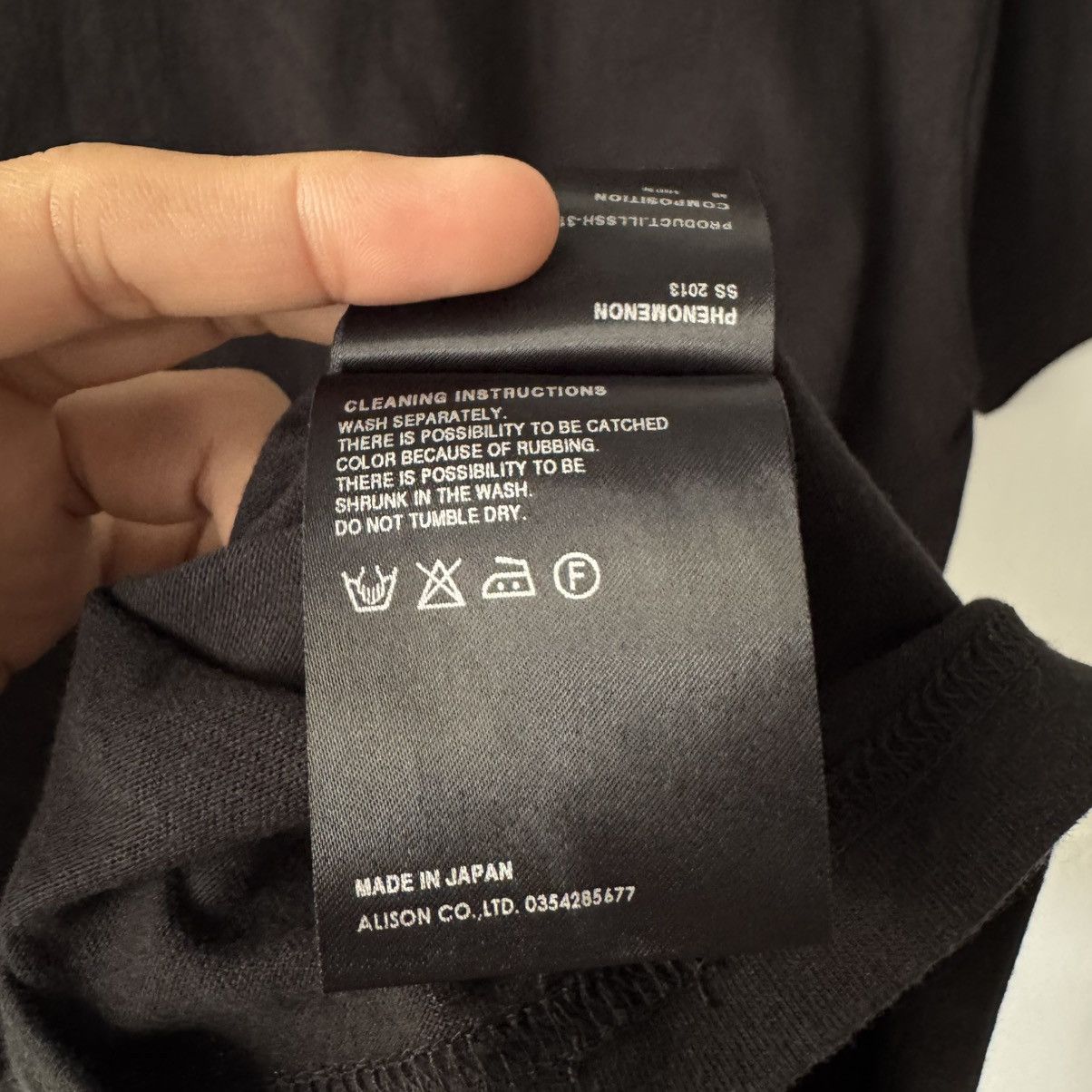 PHENOMENON SS13 Phenomenon Kanji Hiragana Tee Size US M / EU 48-50 / 2 - 9 Thumbnail