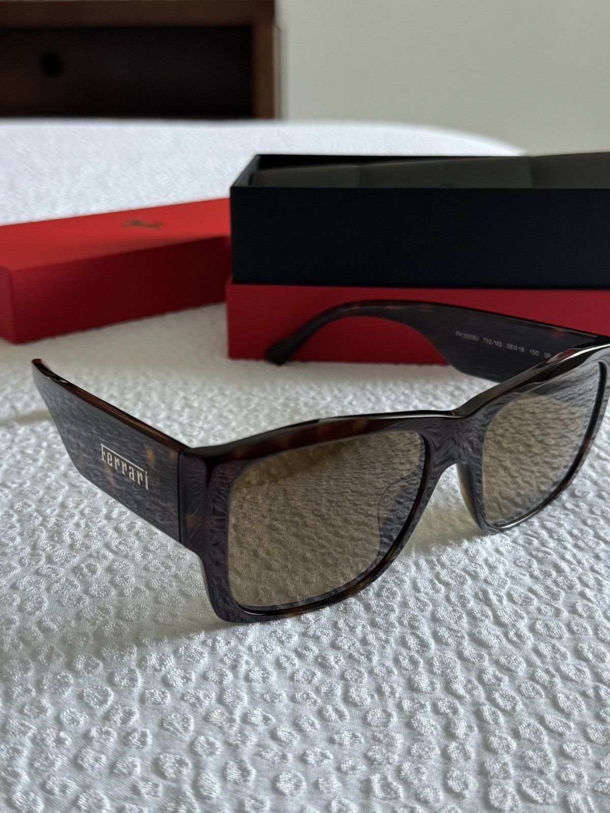 Ferrari Ferrari Tortoise Sunglasses Size ONE SIZE - 2 Thumbnail
