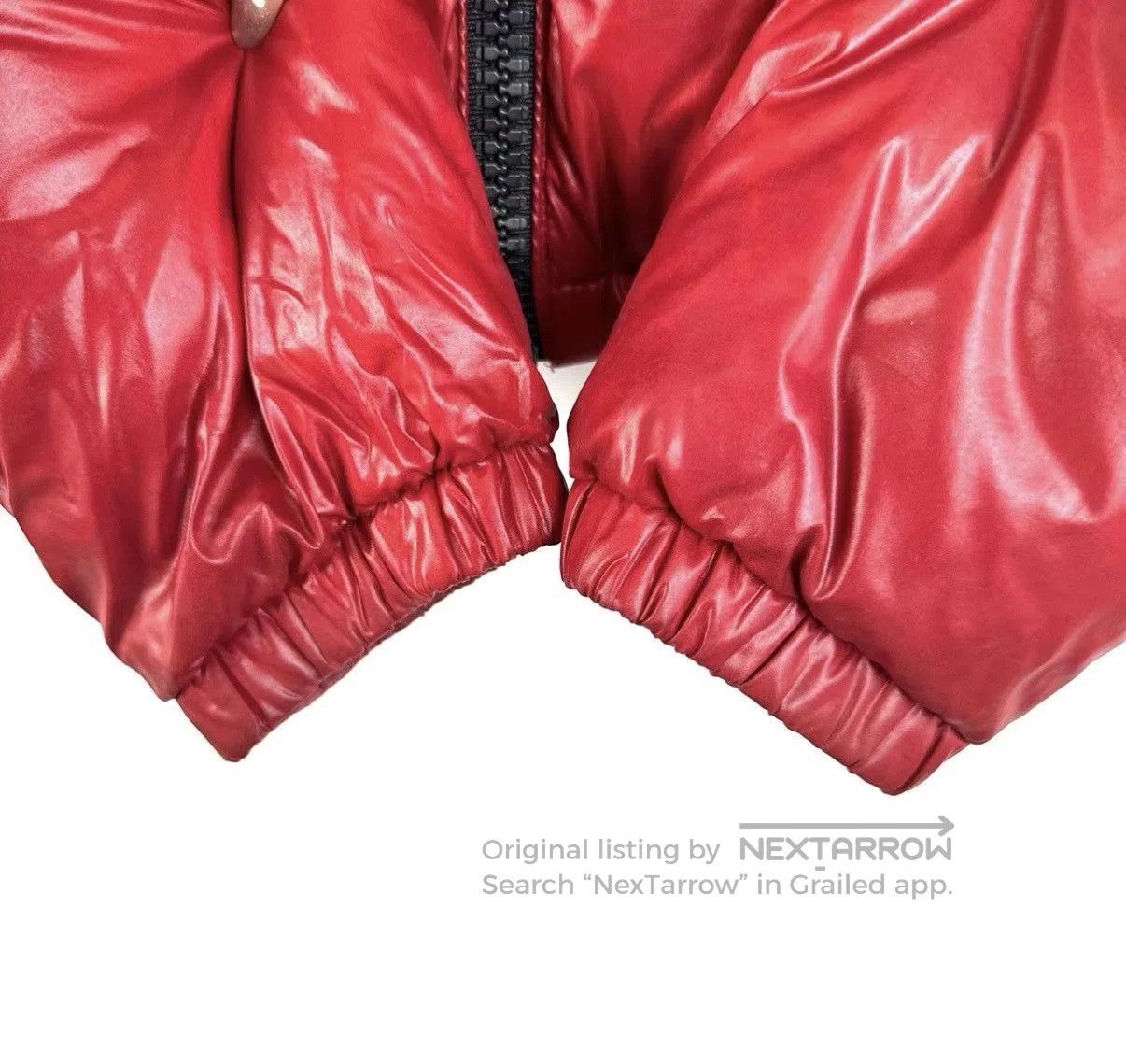 Moncler Red Puffy Winter Jacket Size S. Size US S / EU 44-46 / 1 - 6 Thumbnail